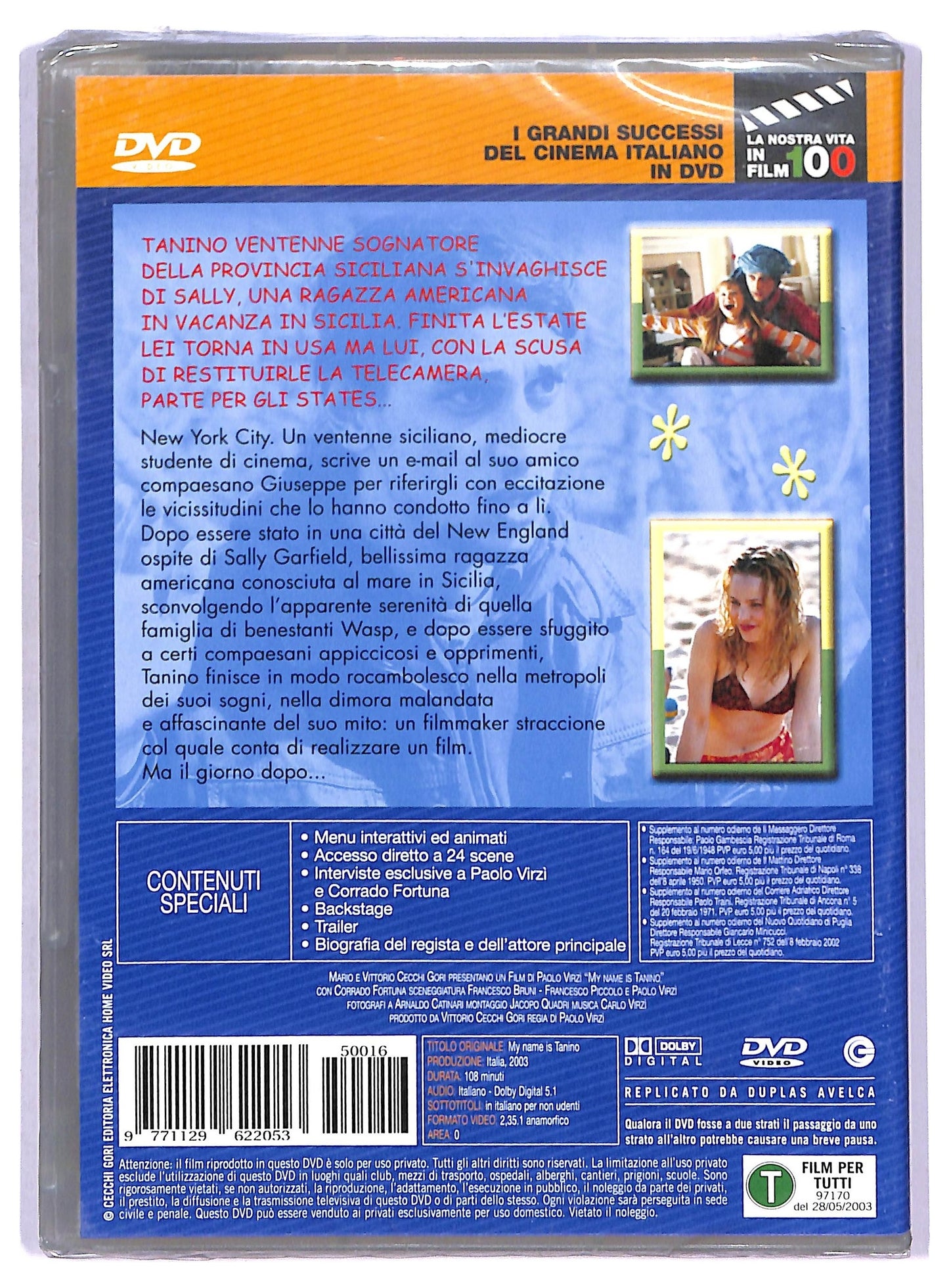EBOND My Name is Tanino EDITORIALE DVD D789951