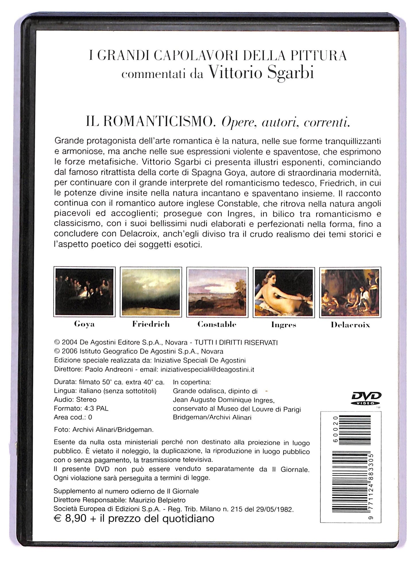 EBOND Il romanticismo Vol.20 Vol.II EDITORIALE DVD D790005