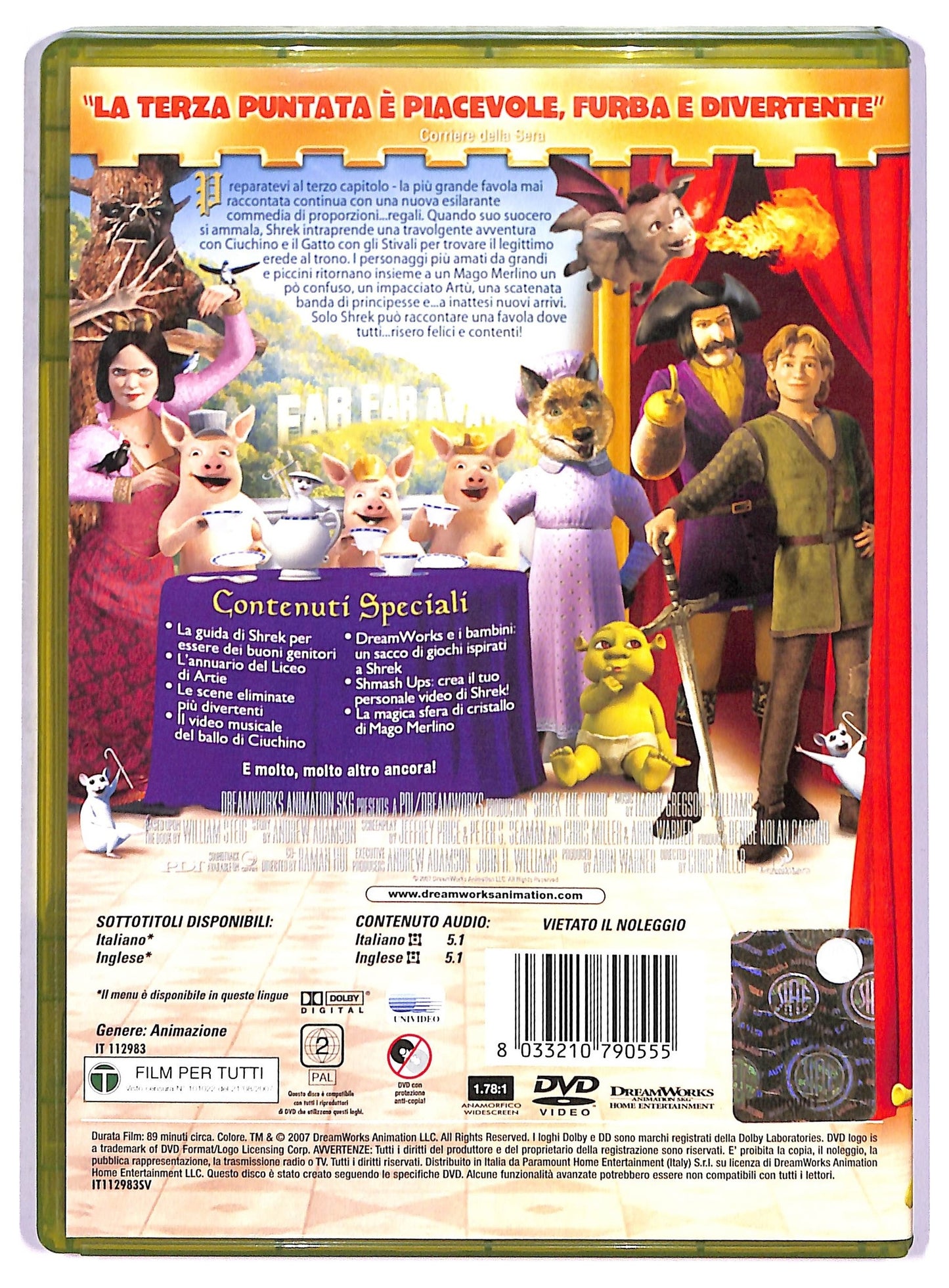 EBOND Shrek Terzo DVD D790011