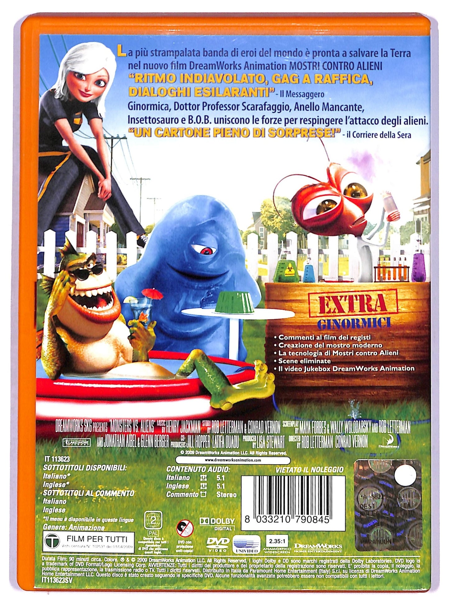 EBOND Mostri contro Alieni DVD D790012