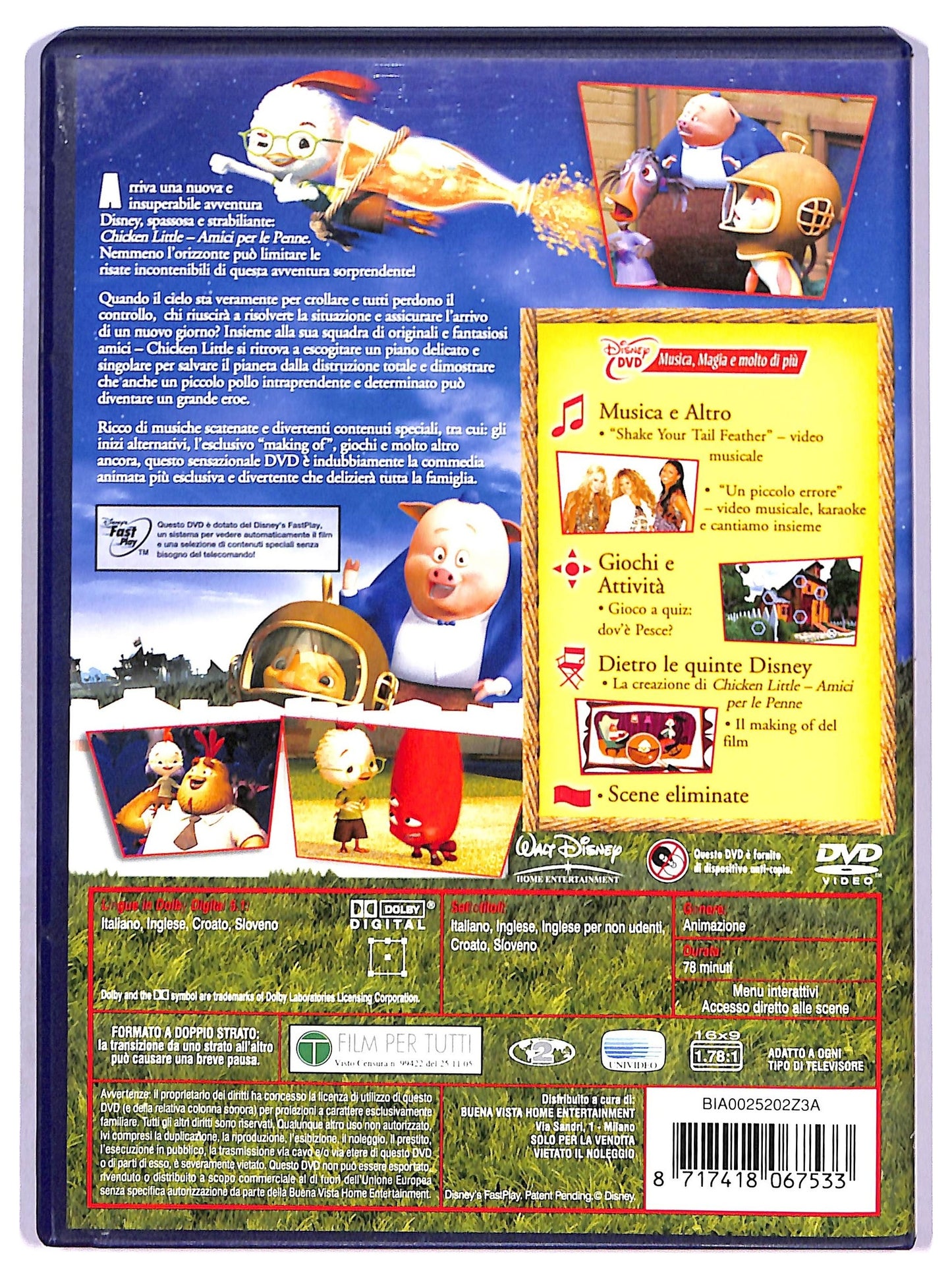 EBOND Chicken Little - Amici Per Le Penne DVD D790029