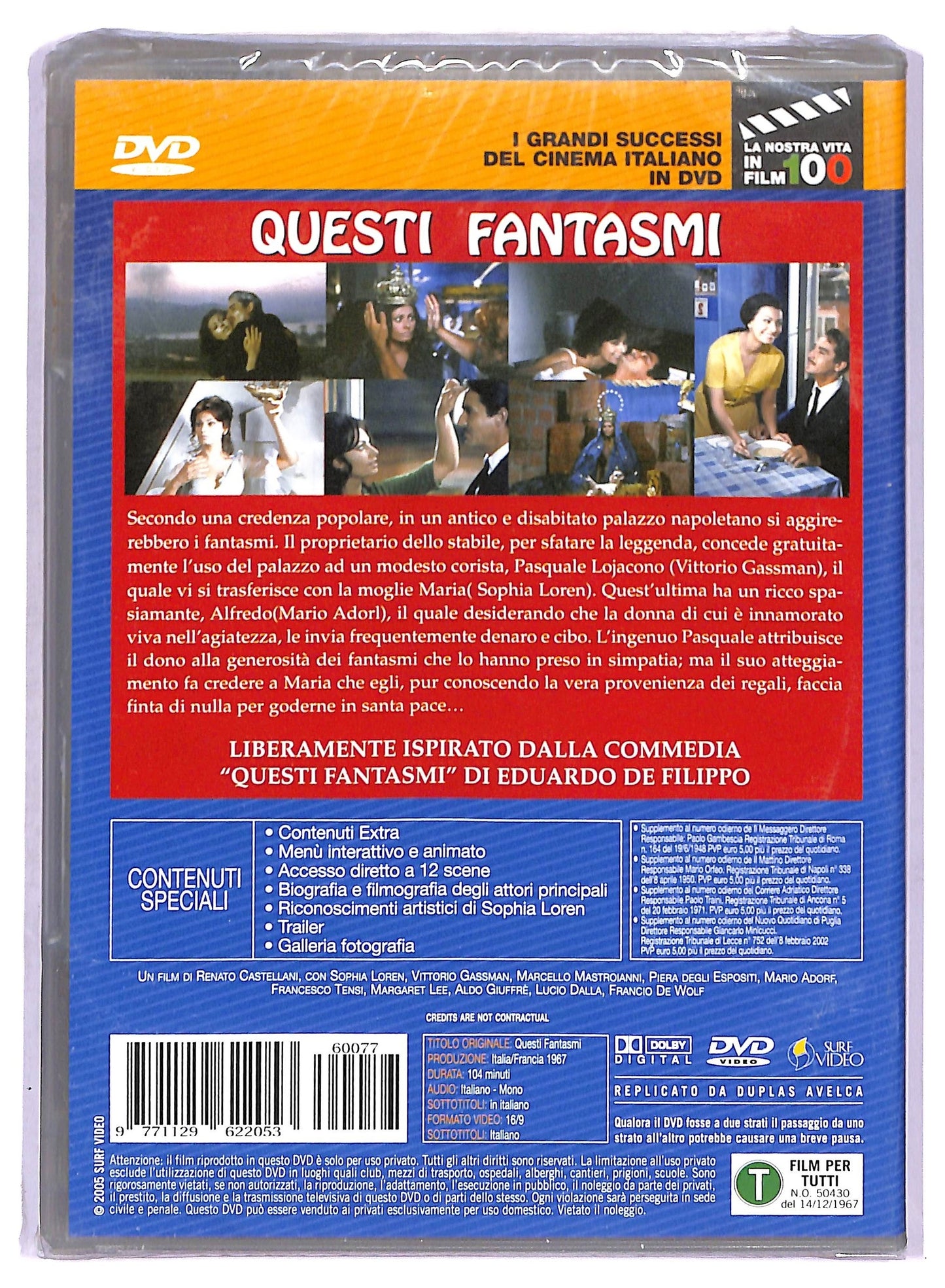 EBOND Questi Fantasmi DVD Editoriale D790044