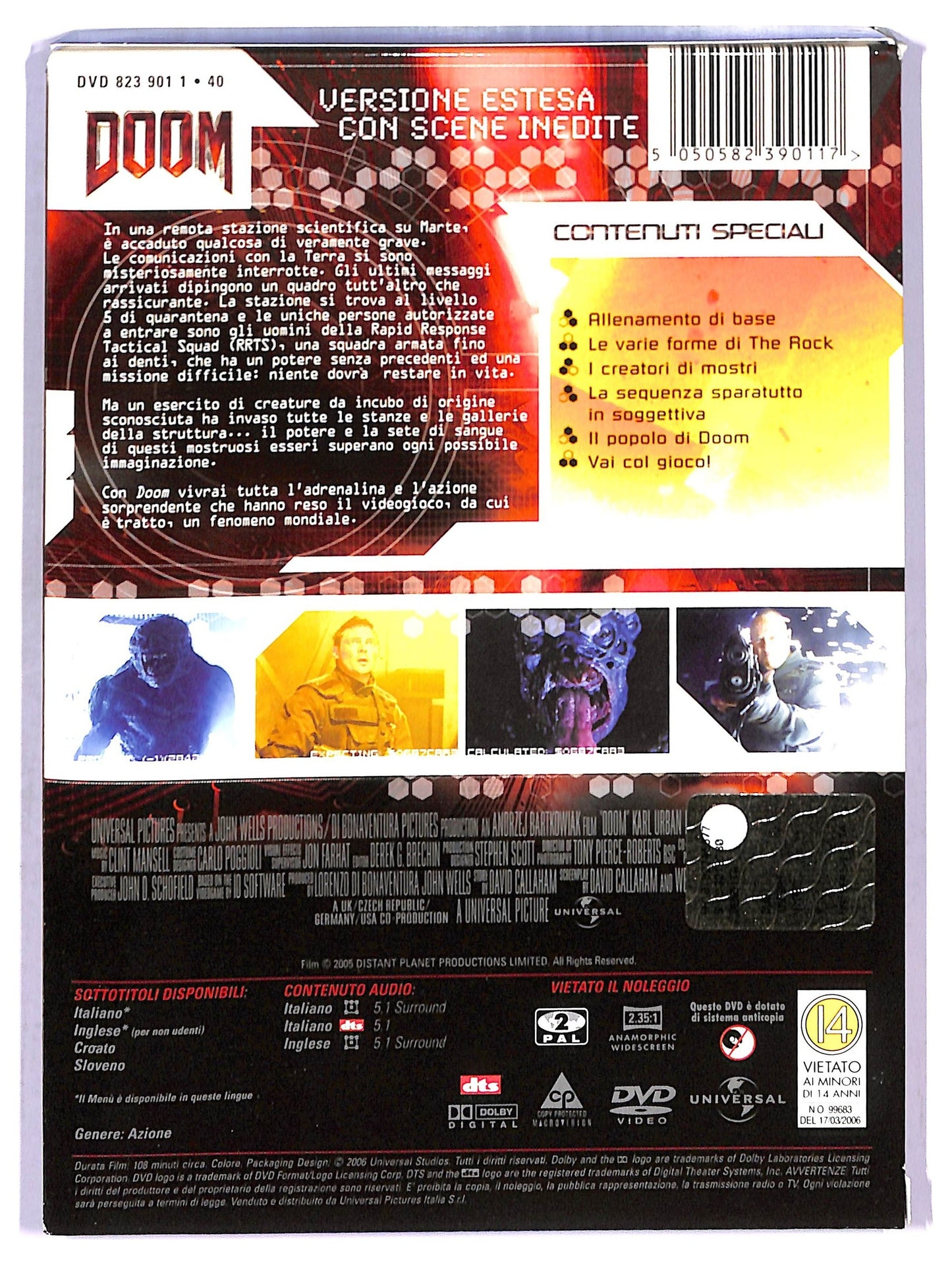 EBOND Doom. Nessuno Uscira Vivo DVD D790057