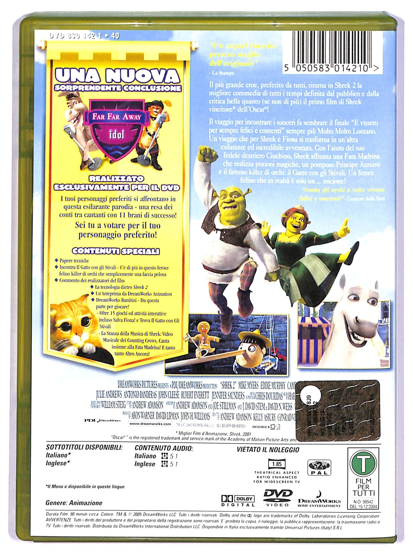 EBOND Shrek 2 DVD D790110