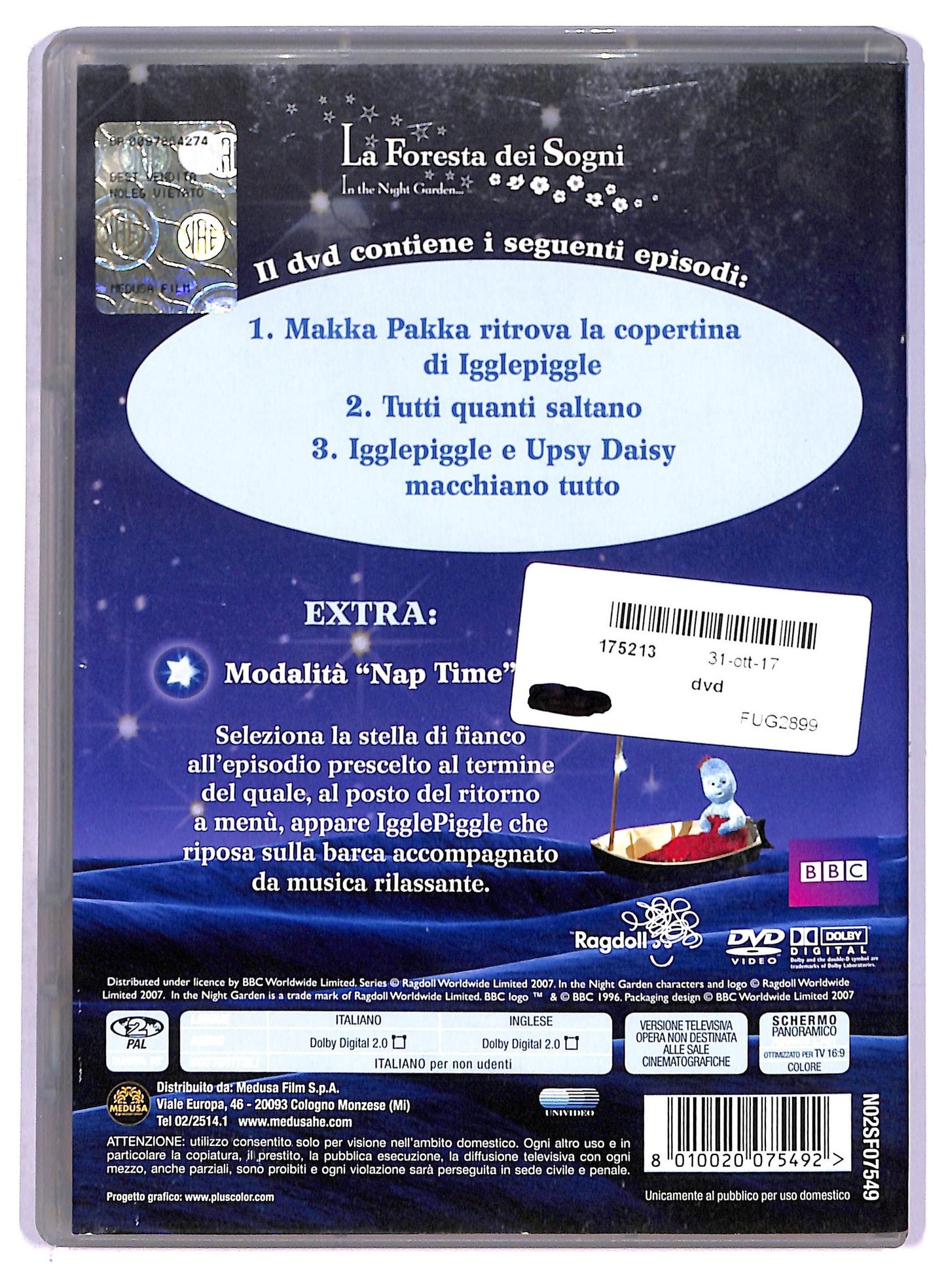 EBOND La foresta dei Sogni - Benvenuto Iggle Piggle Vol.1 DVD D790118