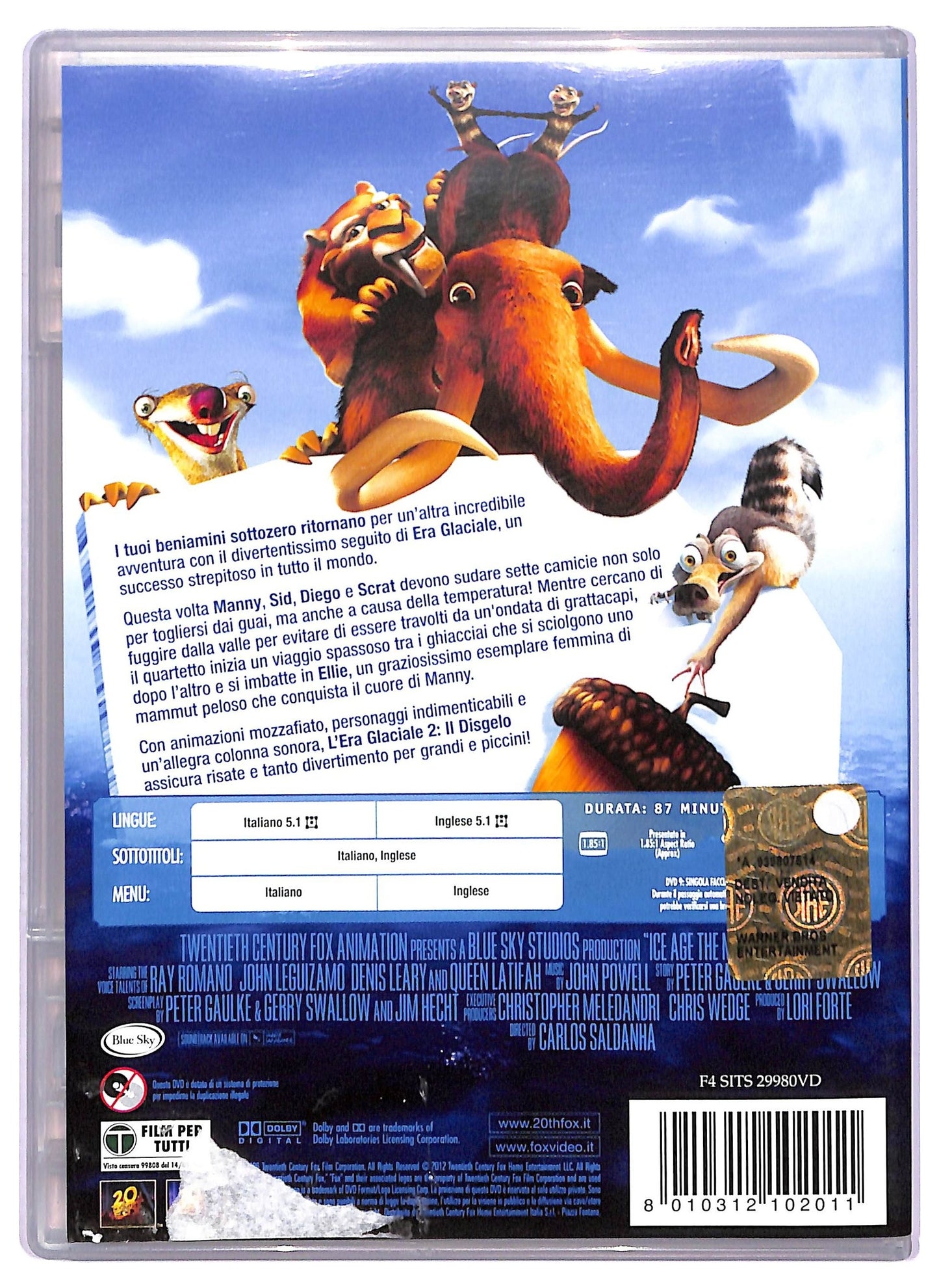 EBOND L'era glaciale 2 - IL Disgelo DVD D790128