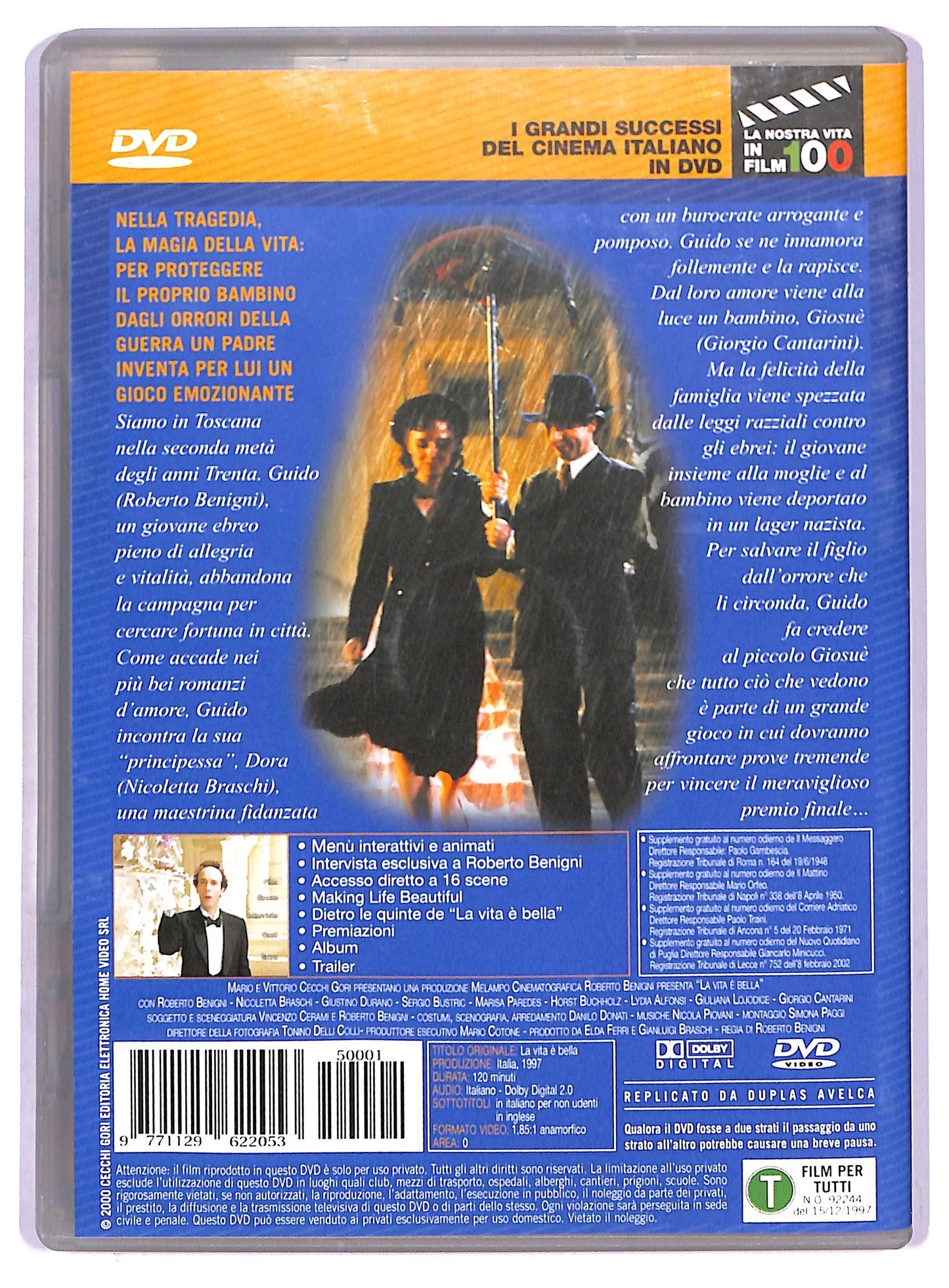 EBOND La Vita e Bella EDITORIALE DVD D790155