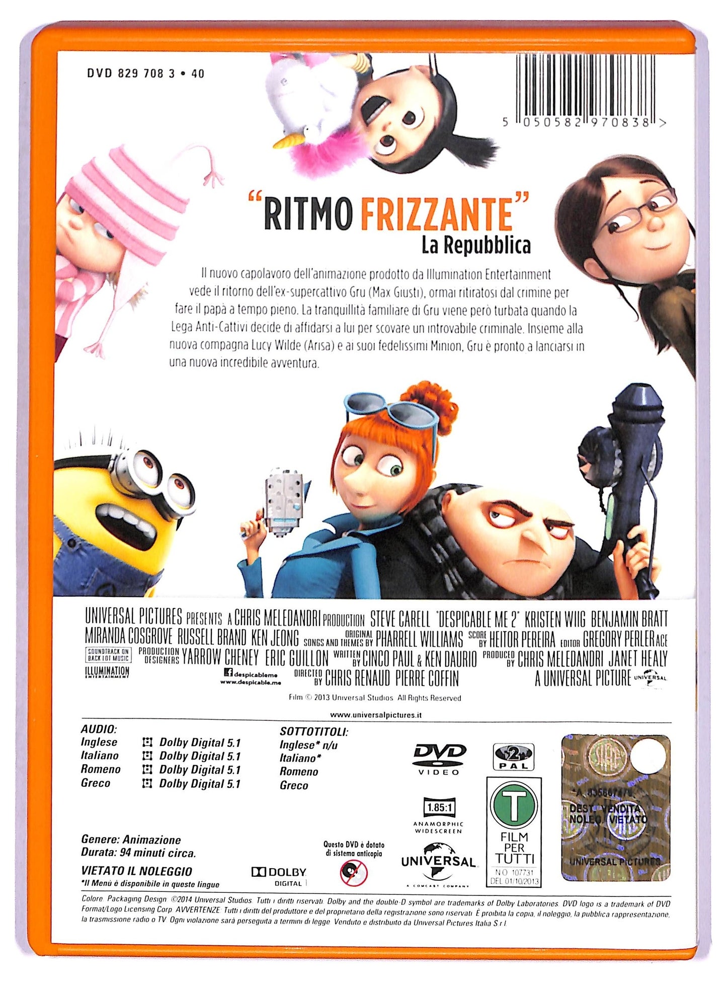 EBOND Cattivissimo Me 2 DVD D790207