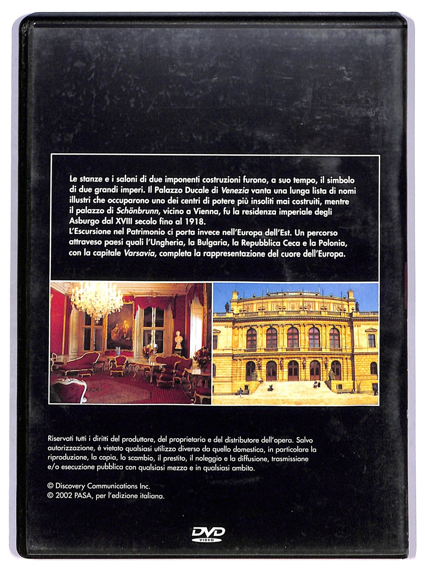 EBOND La Corte Europea - Escursione Nel patrimonio EDITORIALE DVD D790246