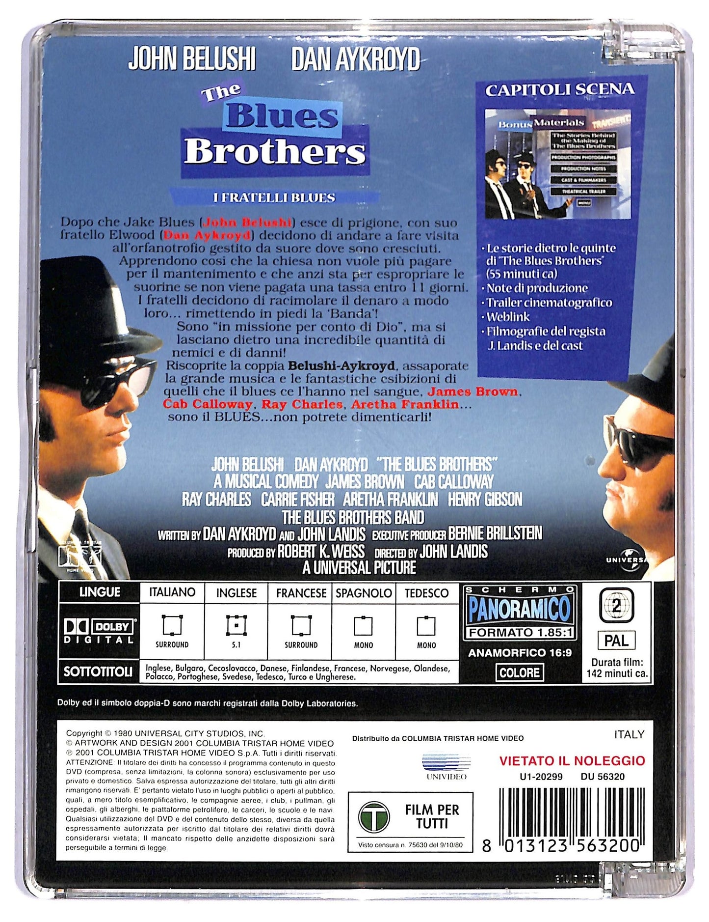 EBOND The Blues Brothers - I fratelli Blues SJB DVD D790258