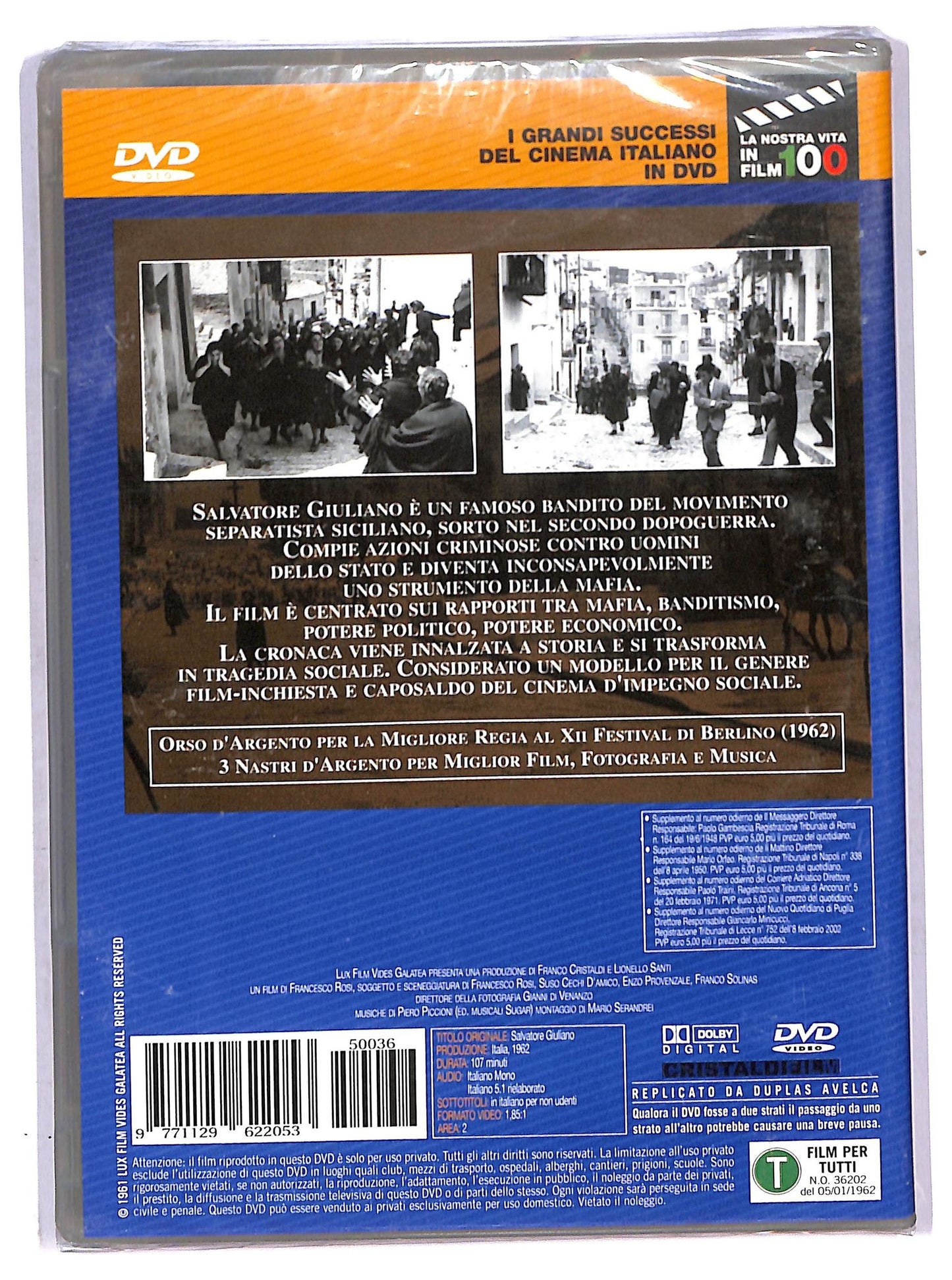 EBOND Salvatore Giuliano DVD Editoriale D790308