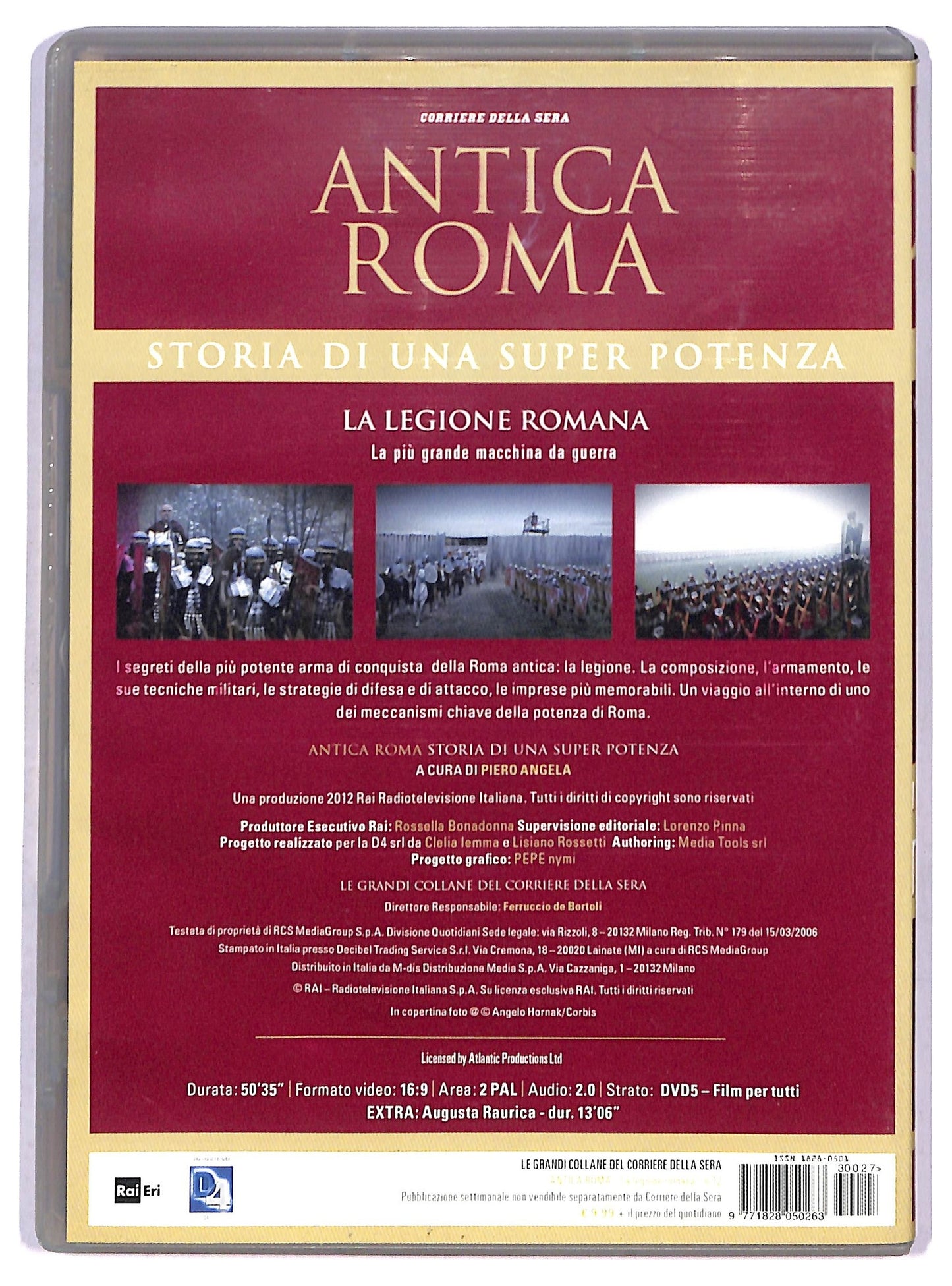EBOND Antica Roma - storia di una super potenza EDITORIALE DVD D790318