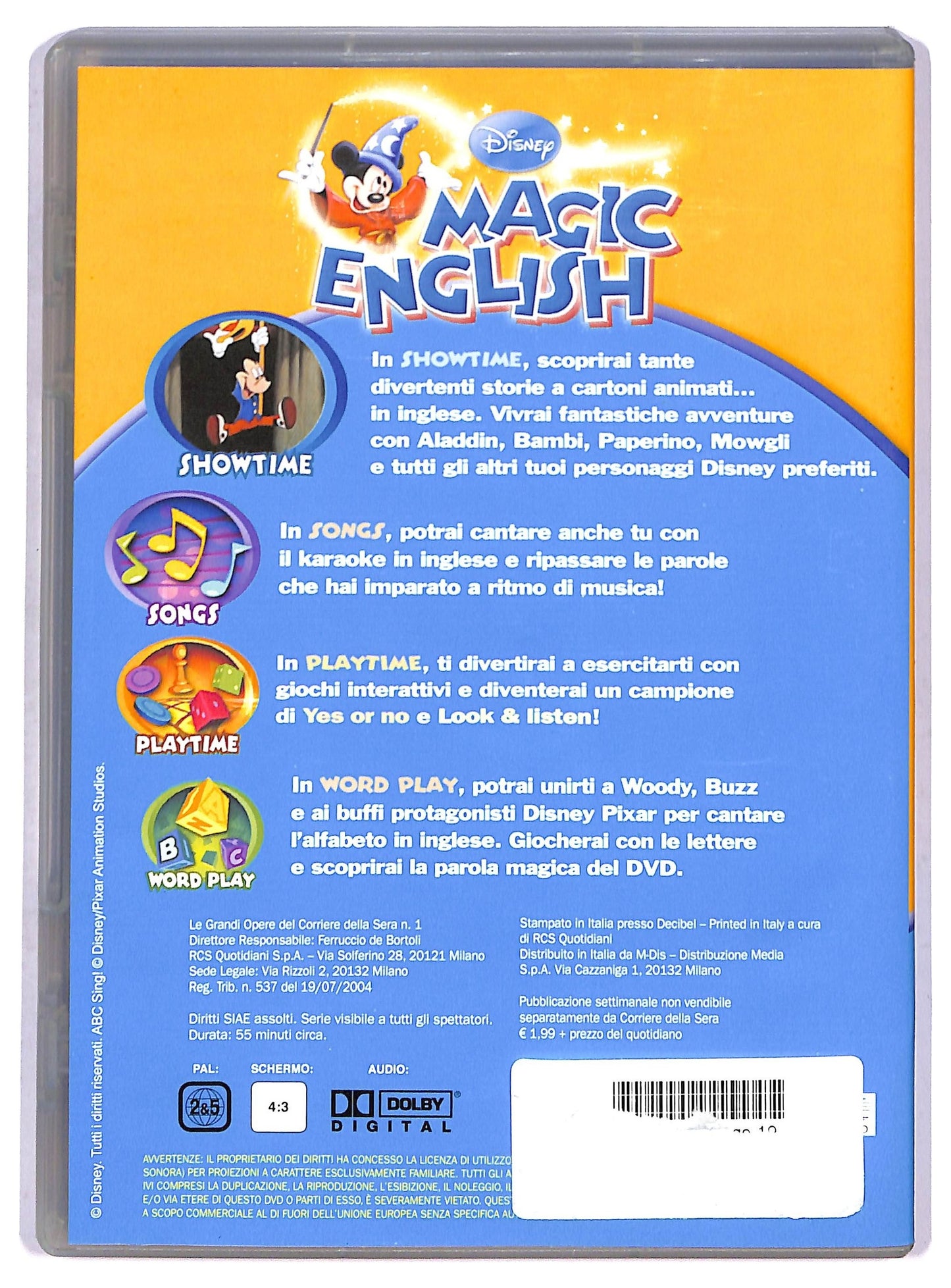 EBOND Magic English - Hello:Tanti saluti vol.1 EDITORIALE DVD D790346