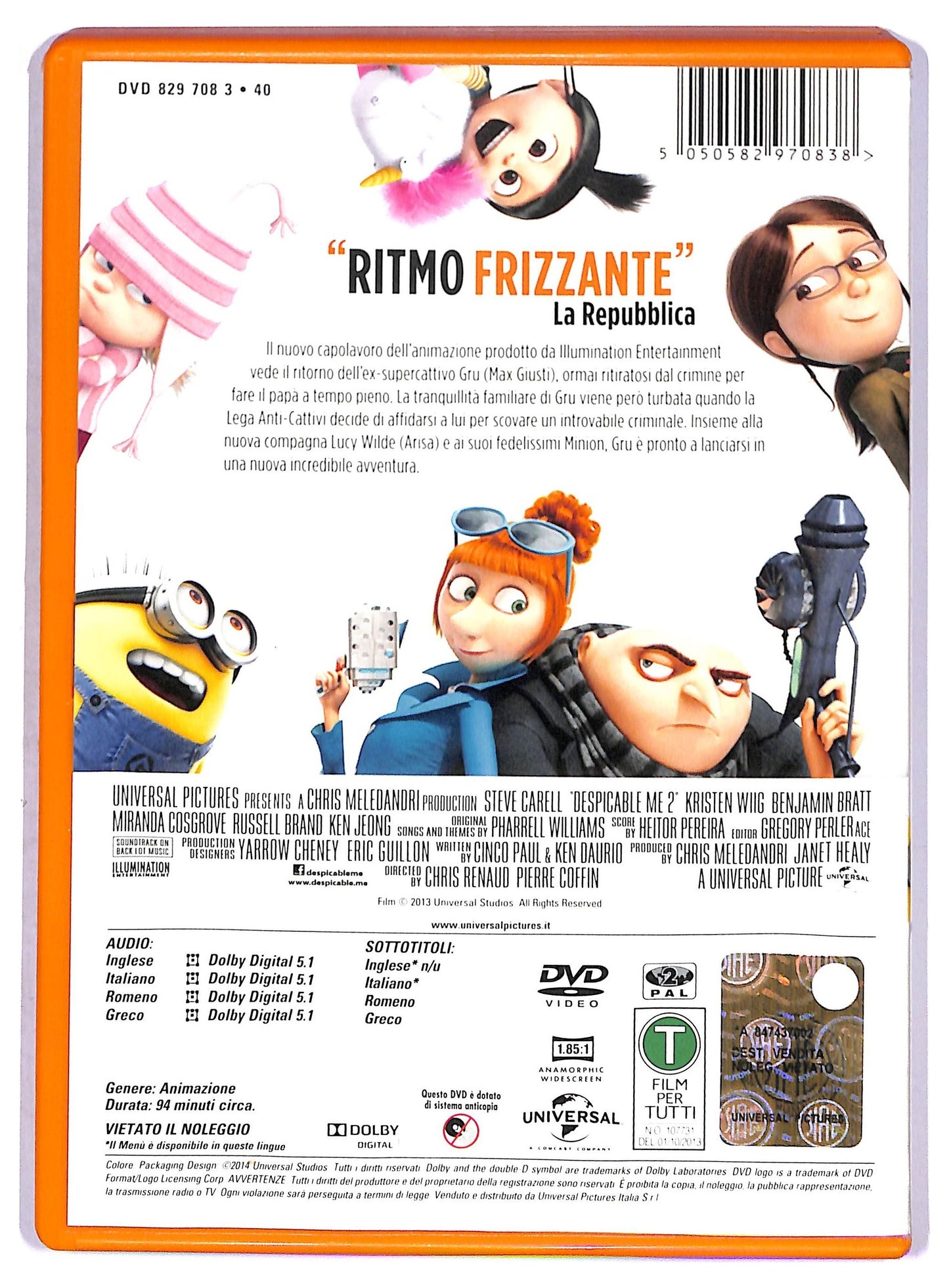 EBOND Cattivissimo Me 2 DVD D790422