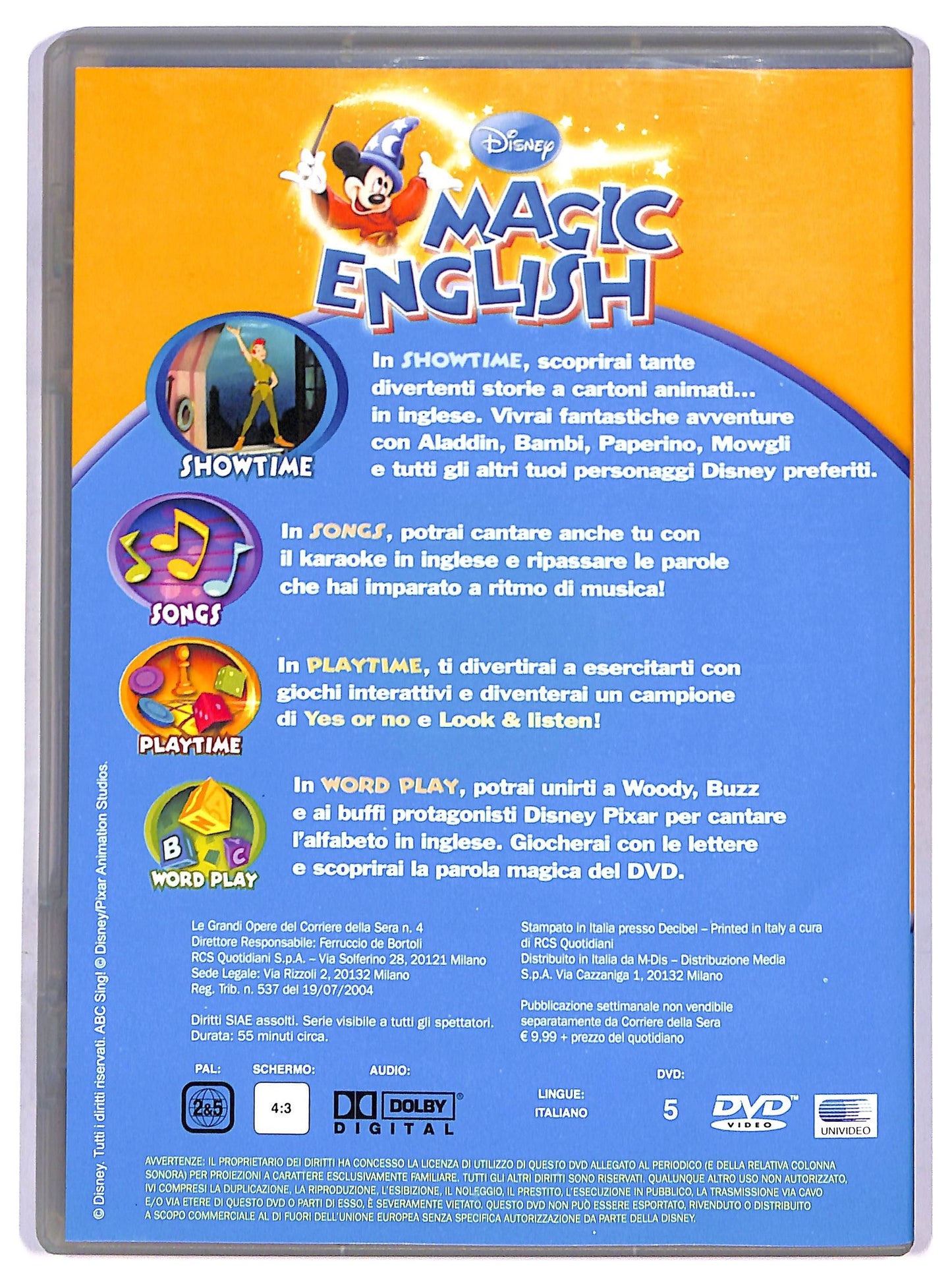 EBOND Magic english volume 4 EDITORIALE DVD D790453