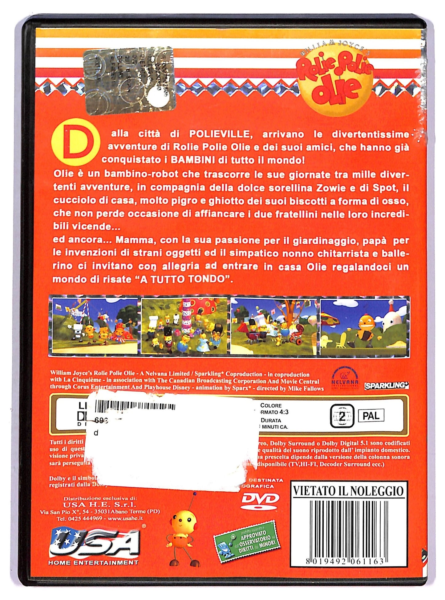 EBOND Rolie Polie Olie - Qui bisogna ballare Volume 02 DVD D790462