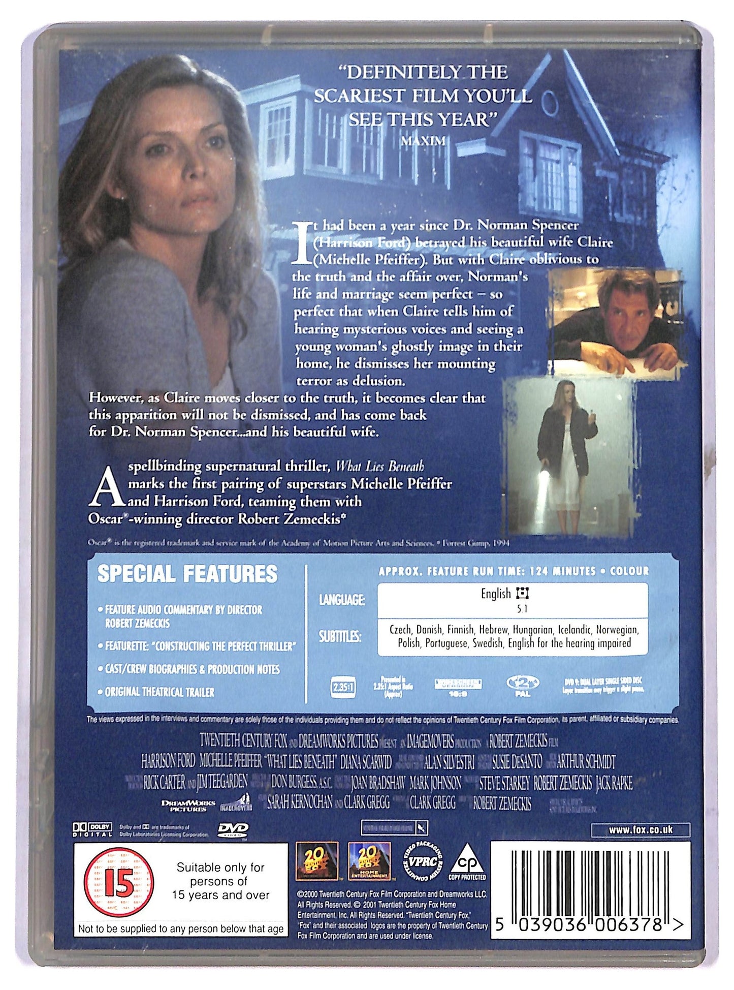 EBOND What Lies Beneath versione UK DVD D790464