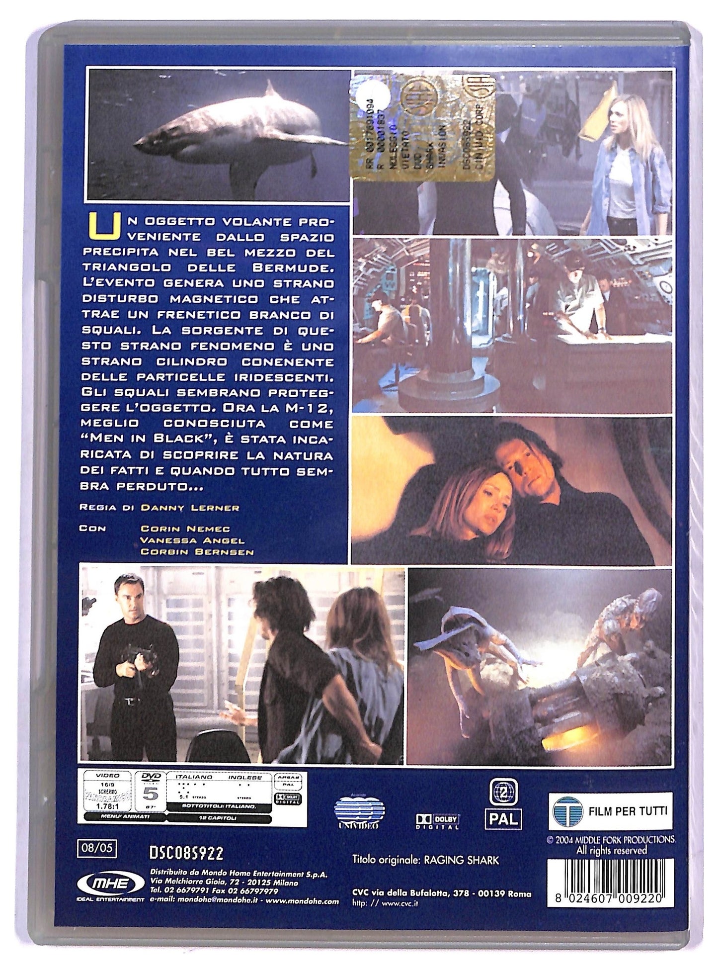EBOND Shark Invasion DVD D790543
