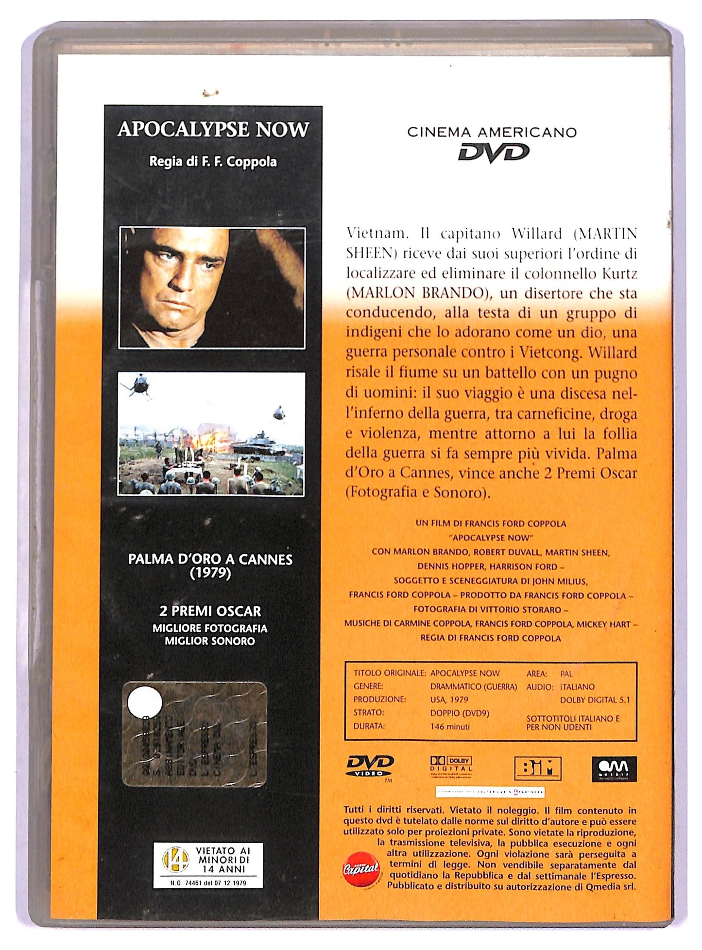 EBOND Apocalypse Now EDITORIALE DVD D790602