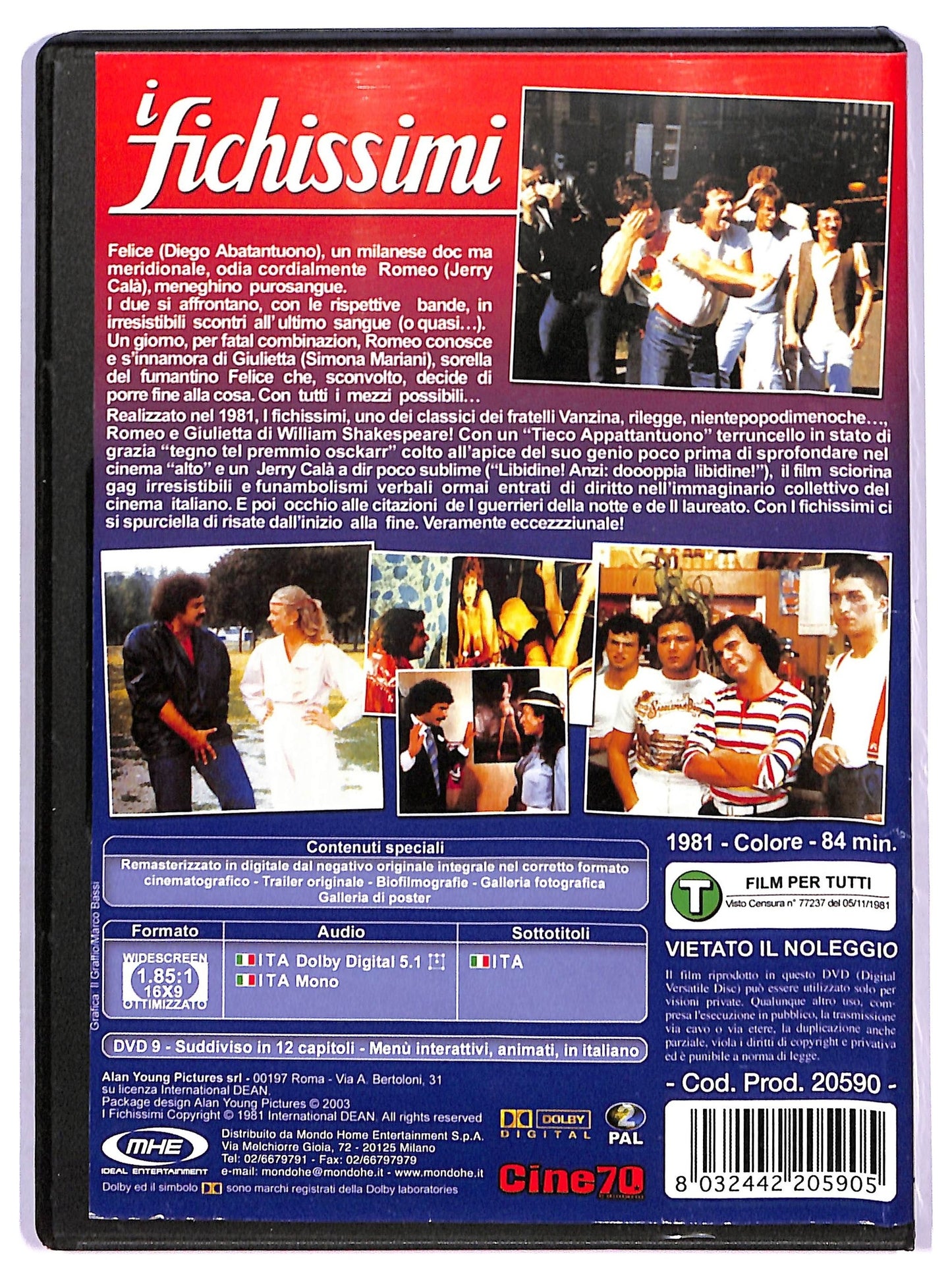 EBOND I fichissimi DVD D790622