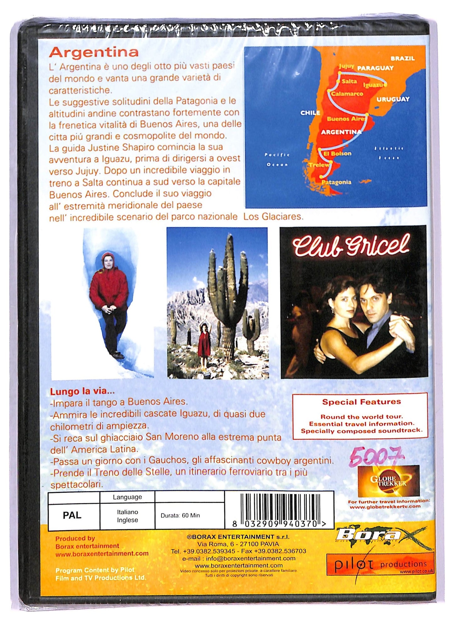 EBOND Viaggi ed esperienze nel mondo - Argentina EDITORIALE DVD D790633