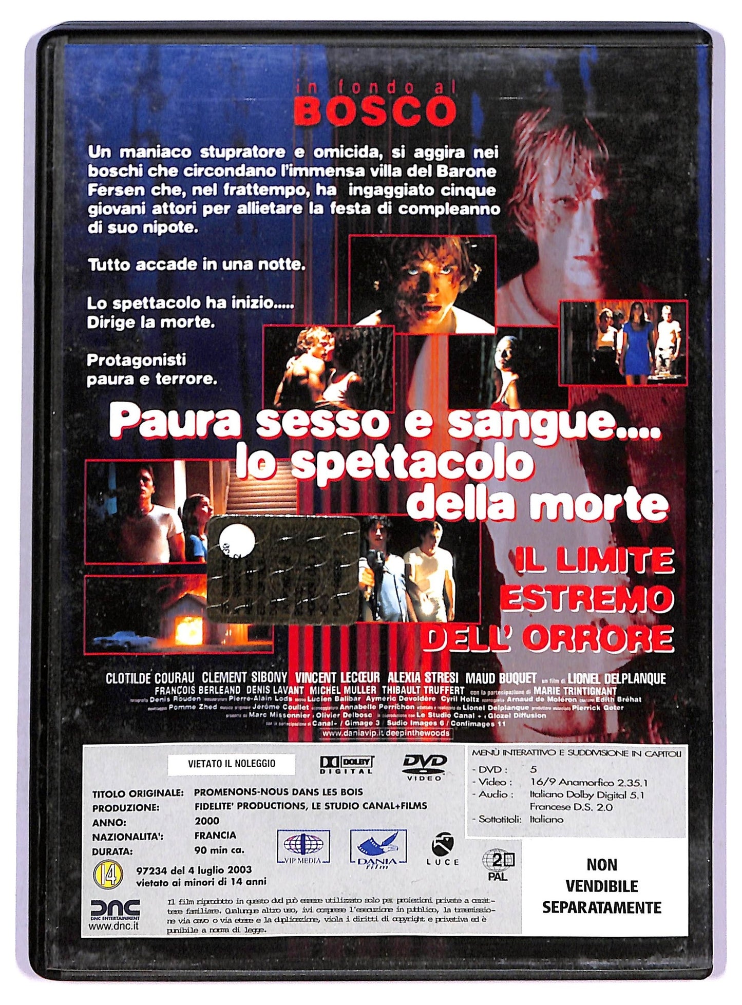 EBOND In fondo al bosco EDITORIALE DVD D790710