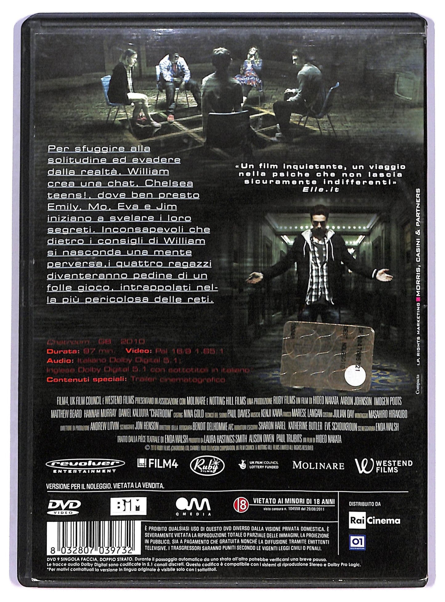EBOND Chatroom - I Segreti Della Mente NOLEGGIO DVD D790711