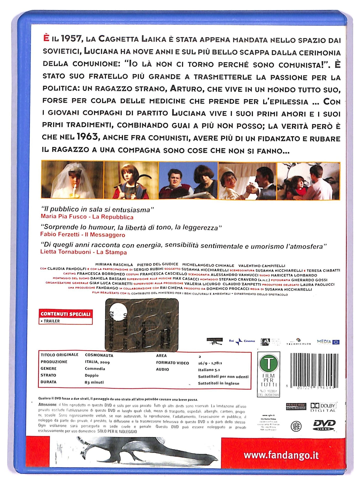 EBOND Cosmonauta NOLEGGIO DVD D790715