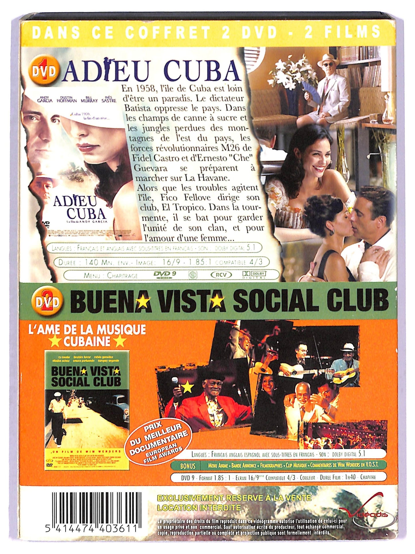 EBOND Adieu Cuba - Edizione Speciale DVD D790723