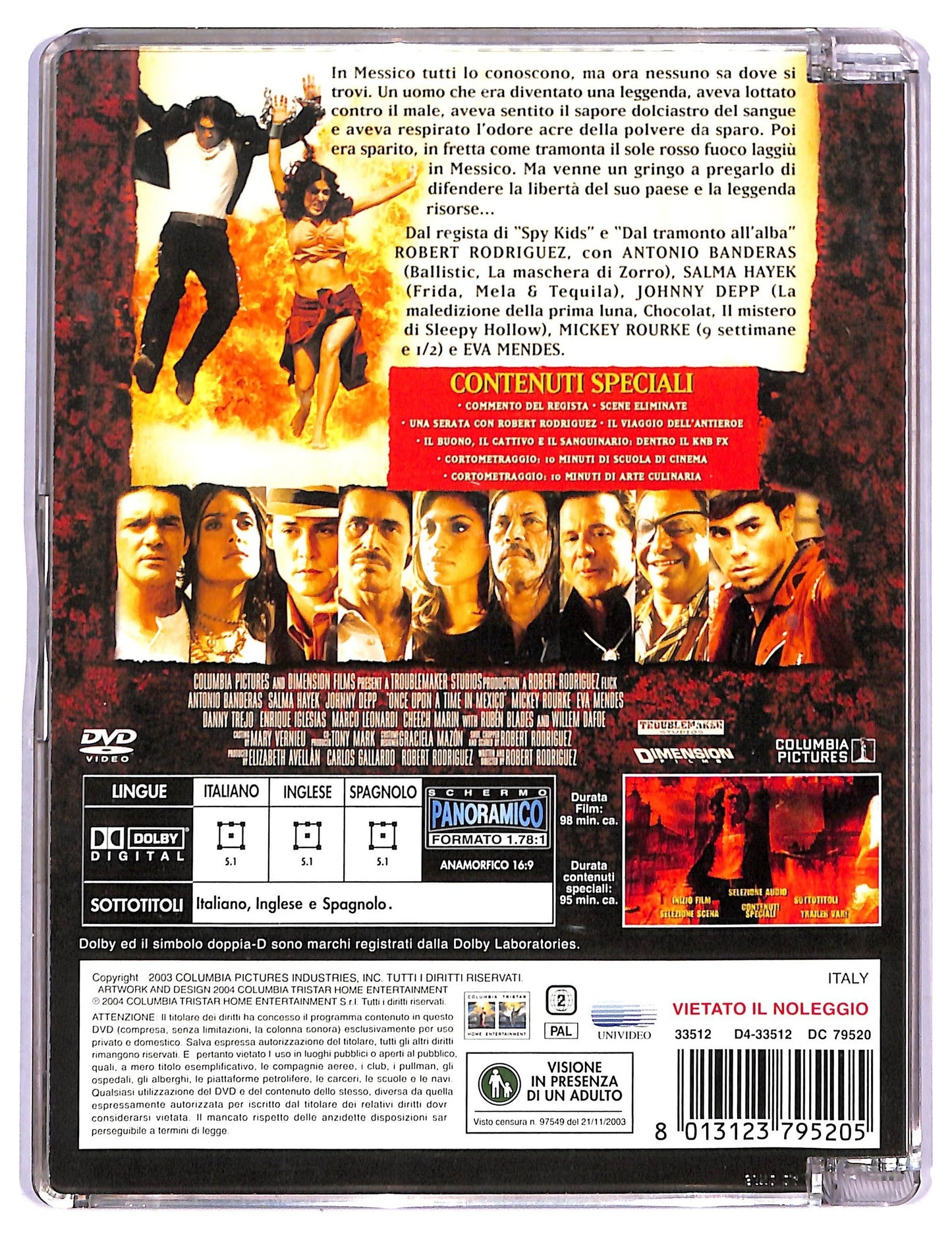 EBOND c'era una volta in messico SJB DVD D790727