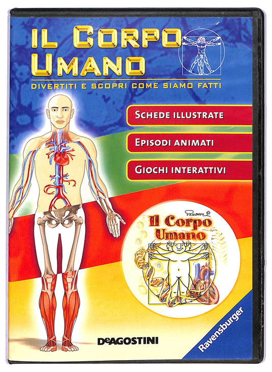 EBOND Il corpo umano, divertiti e scopri come siamo fatti EDITORIALE DVD D790735