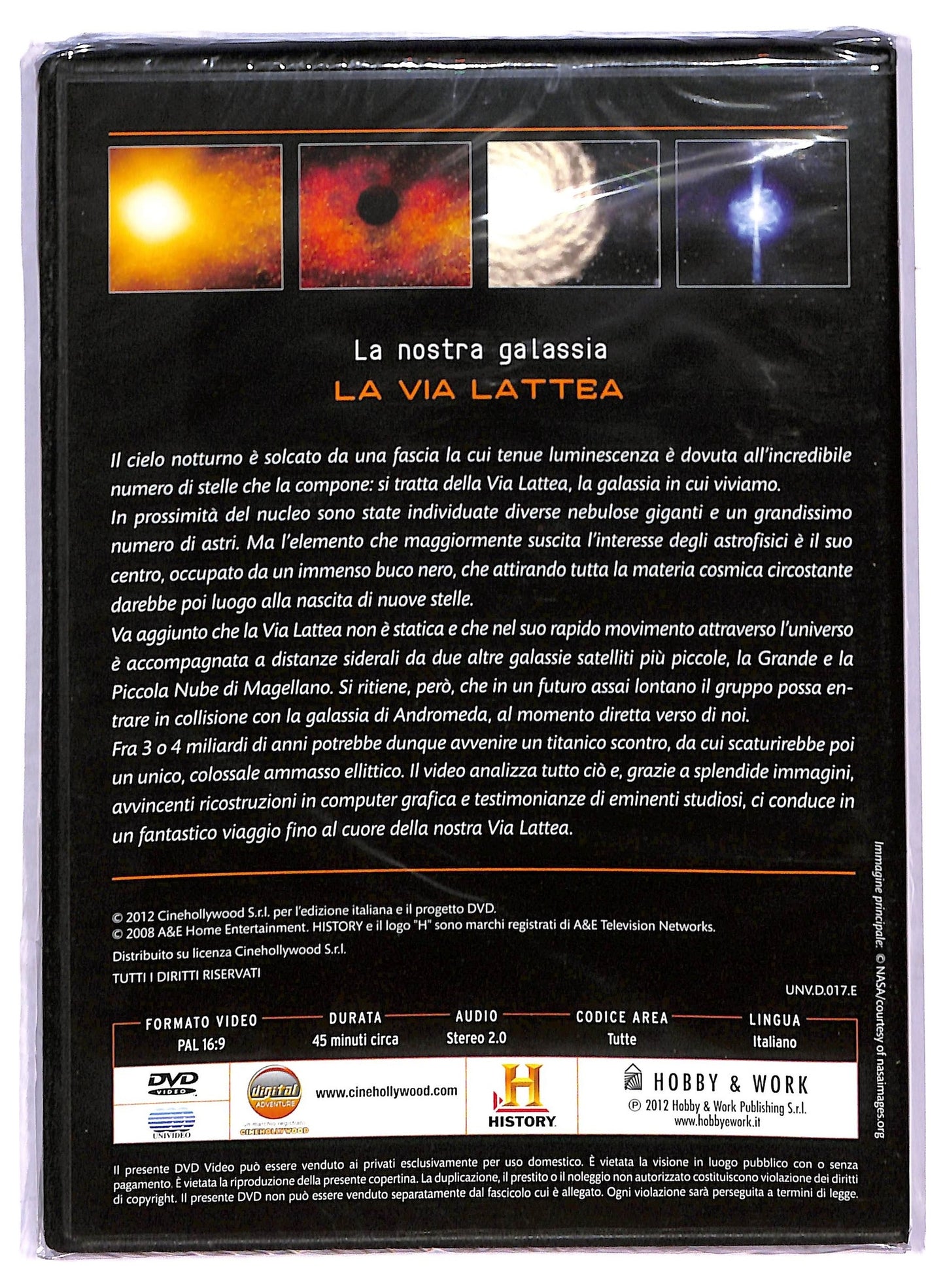 EBOND Spazio History - La Via Lattea - La Nostra Galassia DVD D790905