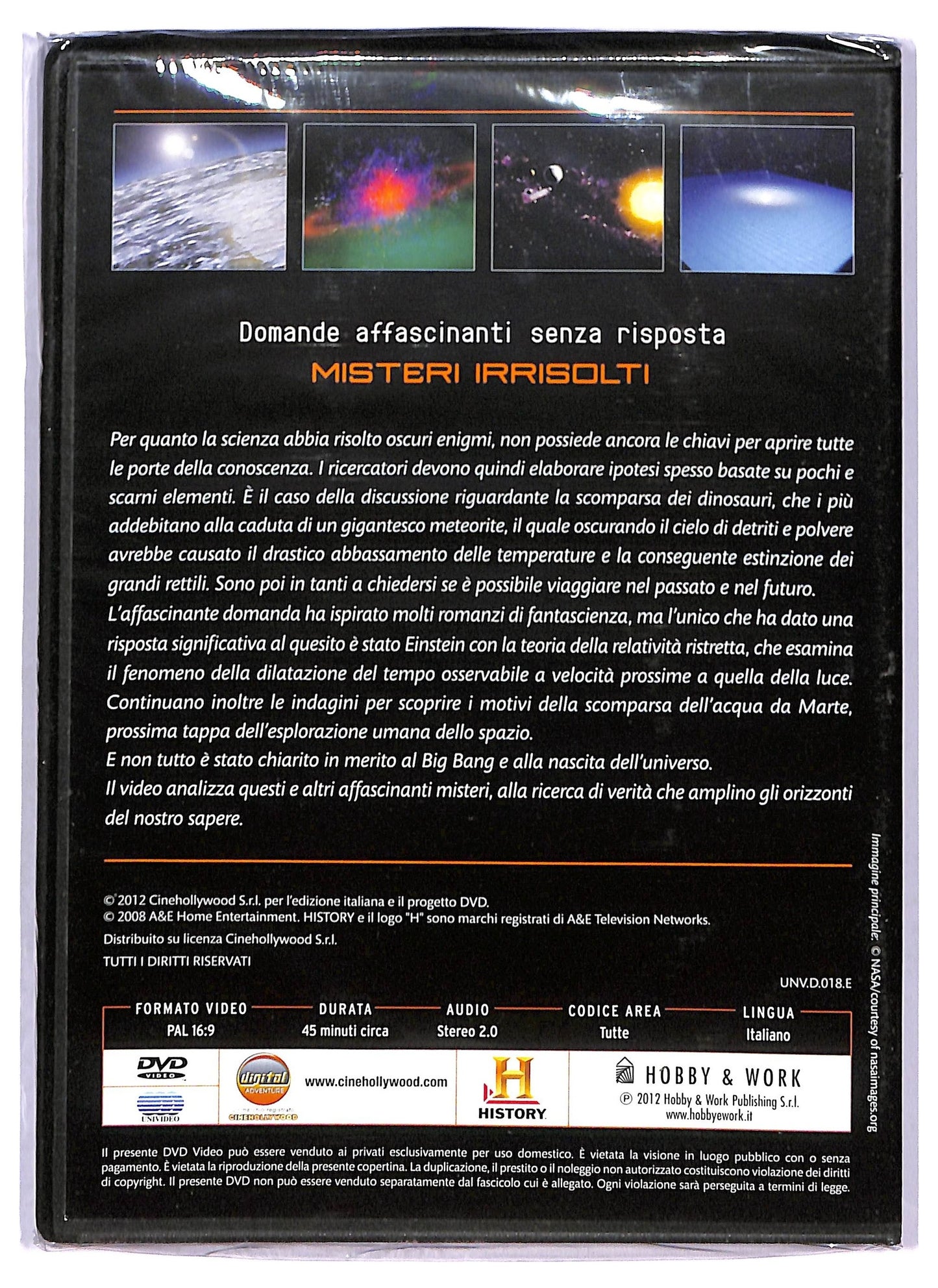 EBOND Spazio - Misteri Irrisolti EDITORIALE DVD D790923