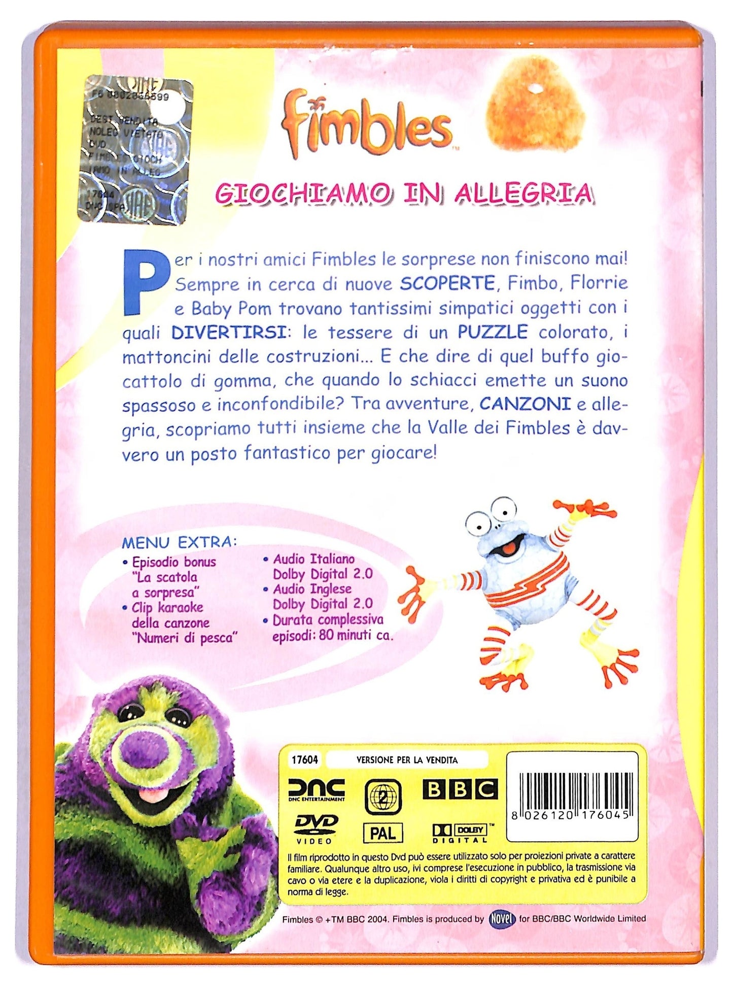 EBOND Fimbles Giochiamo In Allegria DVD D790949