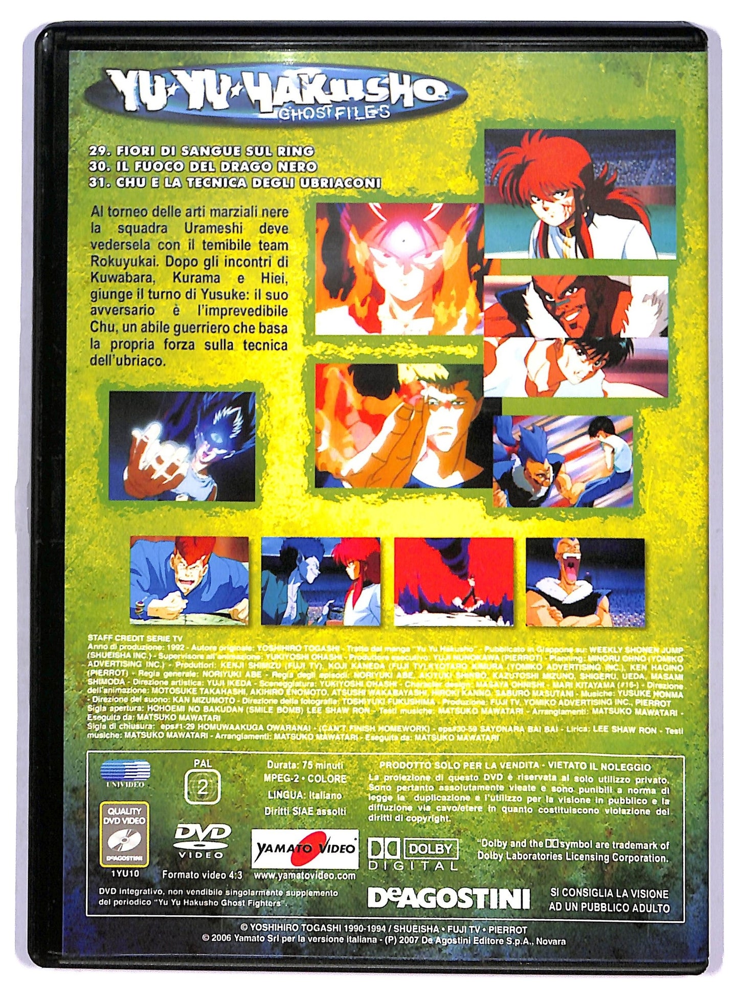 EBOND YU YU Hakusho Vol. 10 EDITORIALE DVD D790962