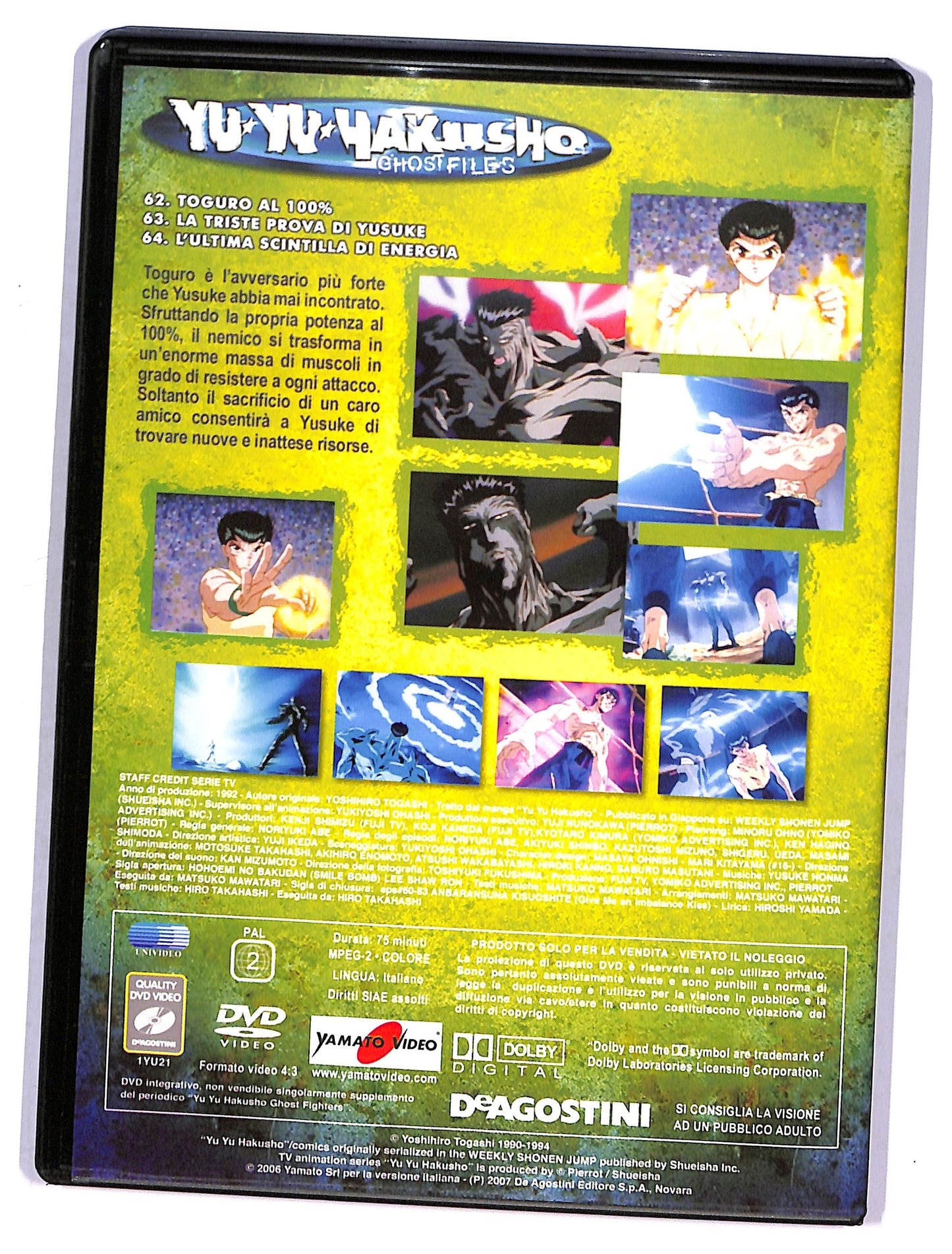 EBOND Yu Yu Hakusho Ghost Files Vol. 21 EDITORIALE DVD D791040