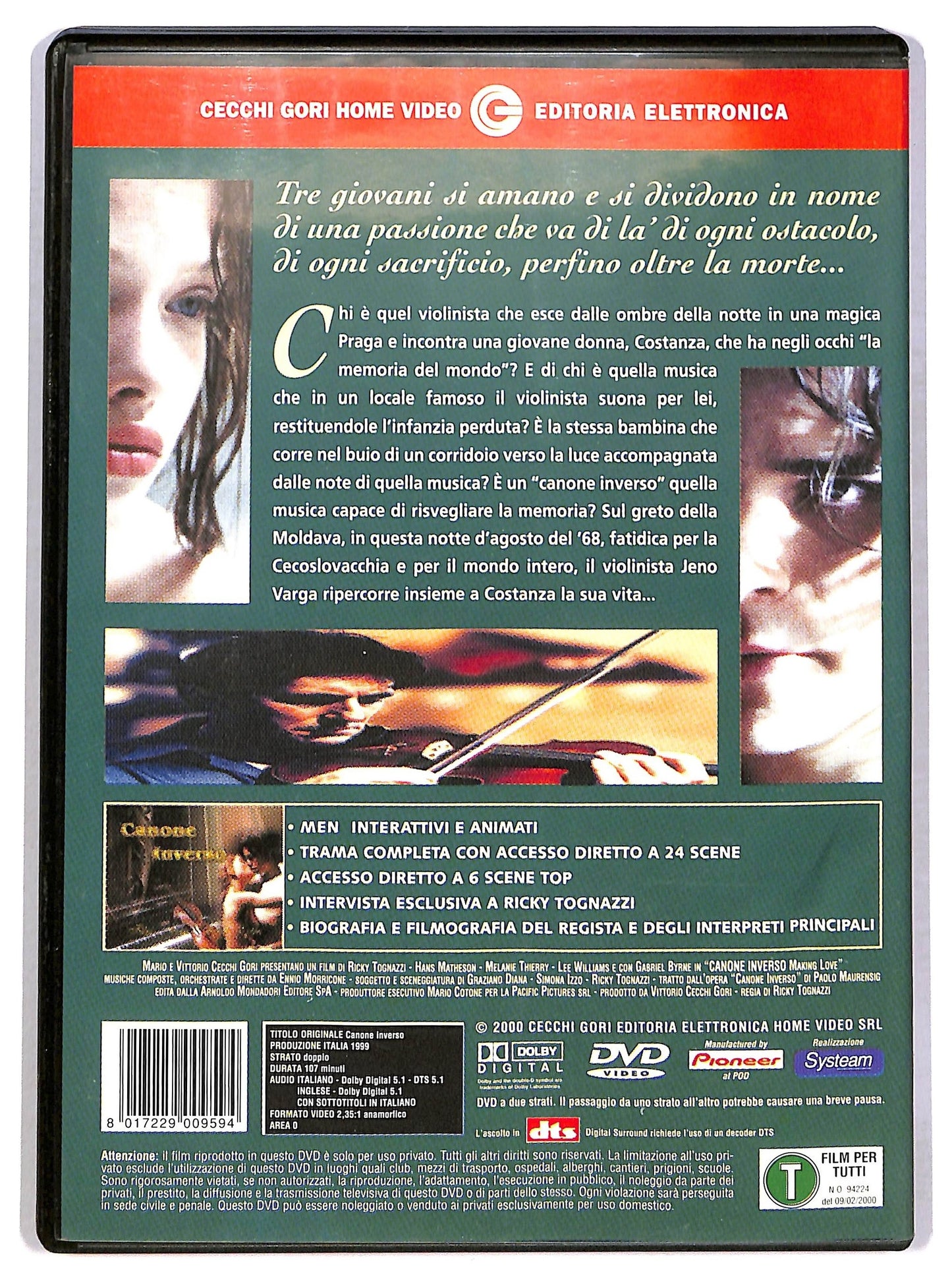 EBOND Canone inverso - Making Love DVD D791156