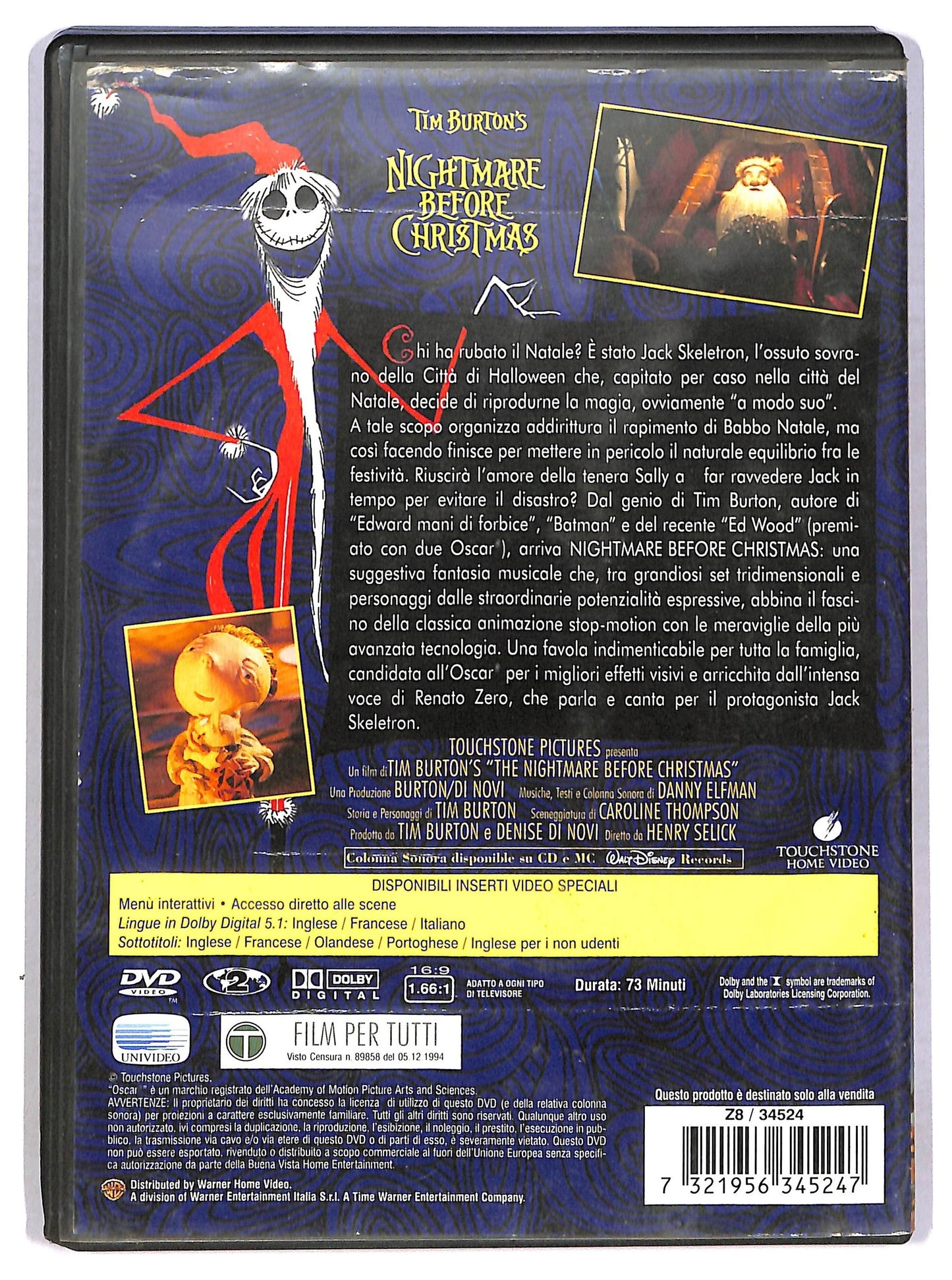 EBOND Nightmare Before Christmas DVD D791159