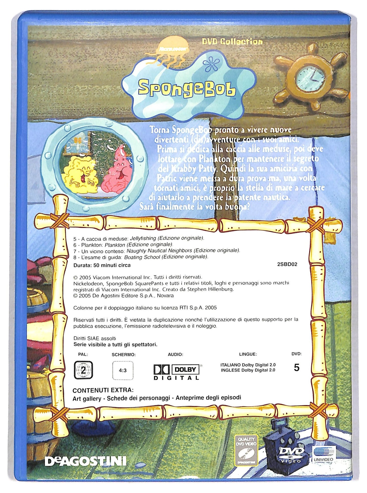 EBOND Spongebob DVD Collection 2 DVD Editoriale D791213