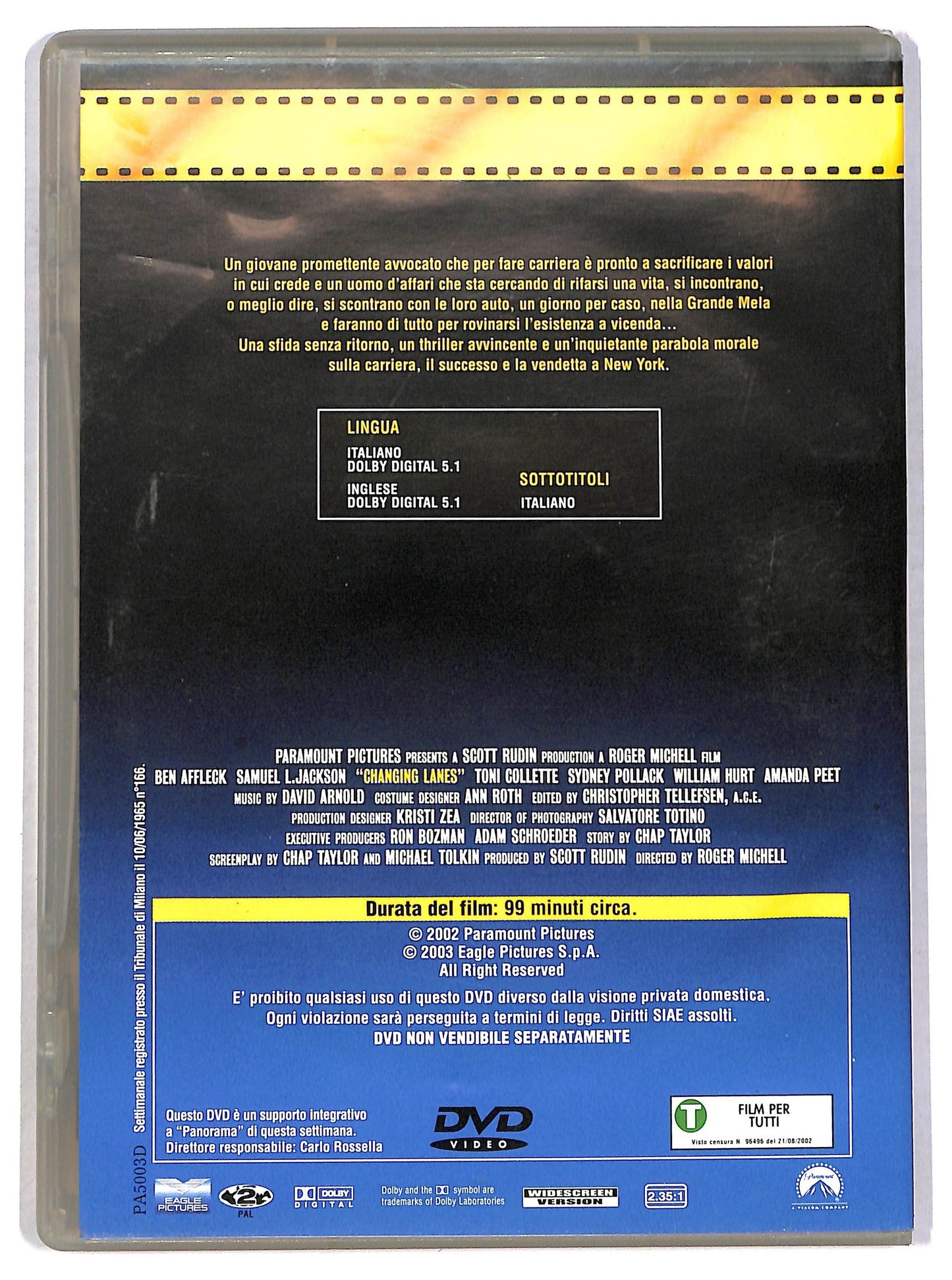 EBOND Ipotesi di reato EDITORIALE DVD D791214
