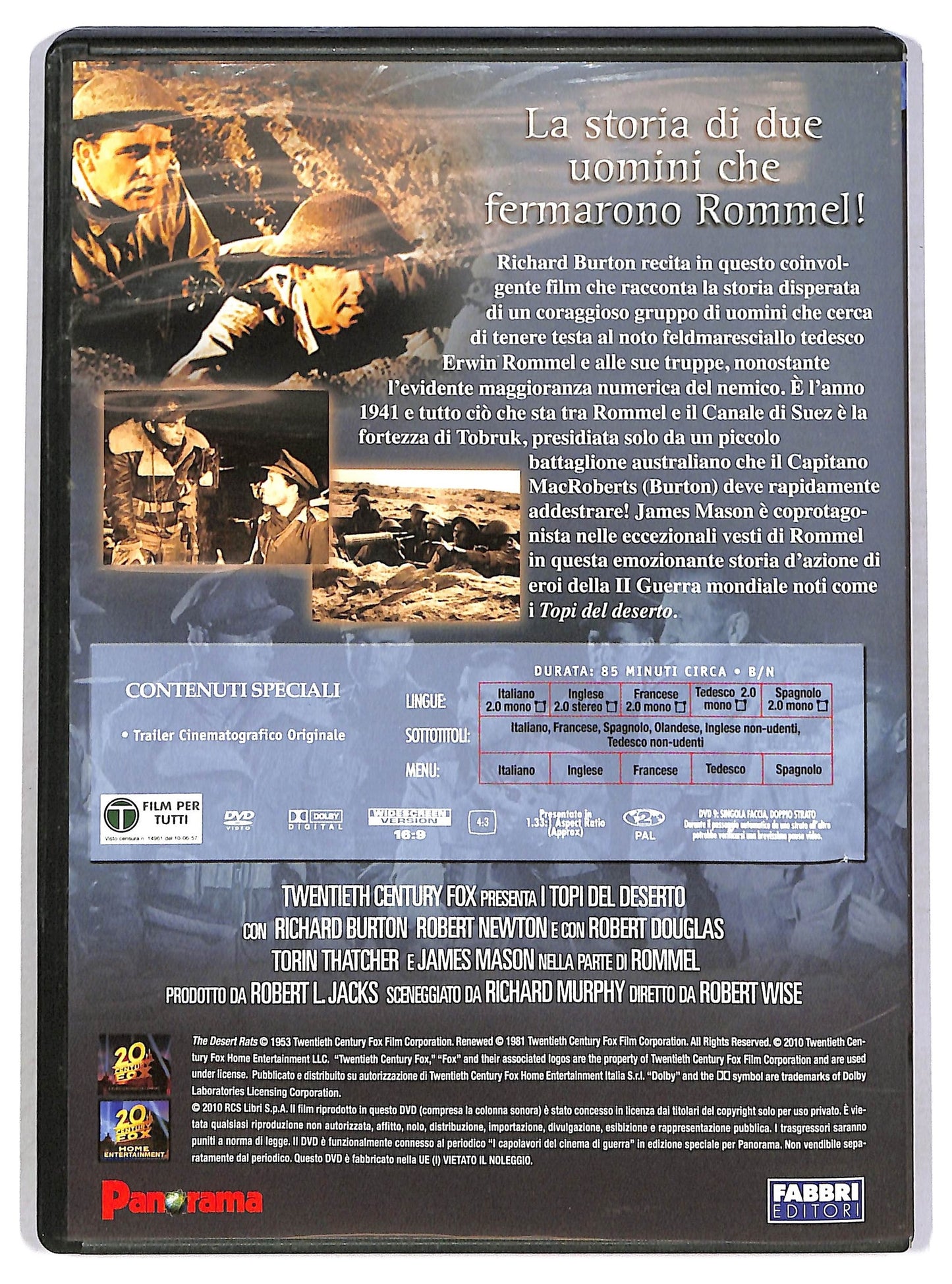EBOND I topi del deserto EDITORIALE DVD D791219