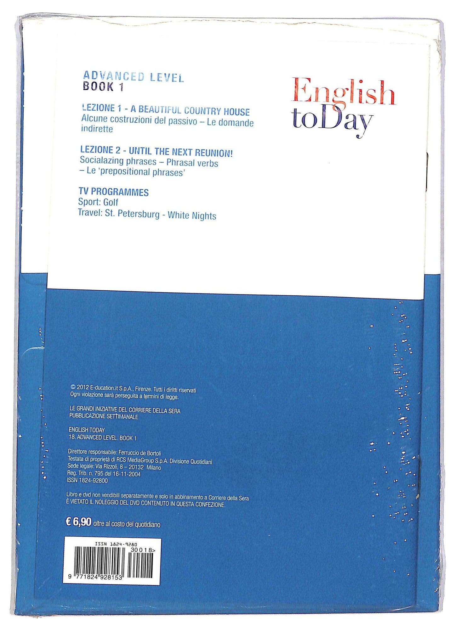 EBOND English to day volume 18 EDITORIALE DVD D791226