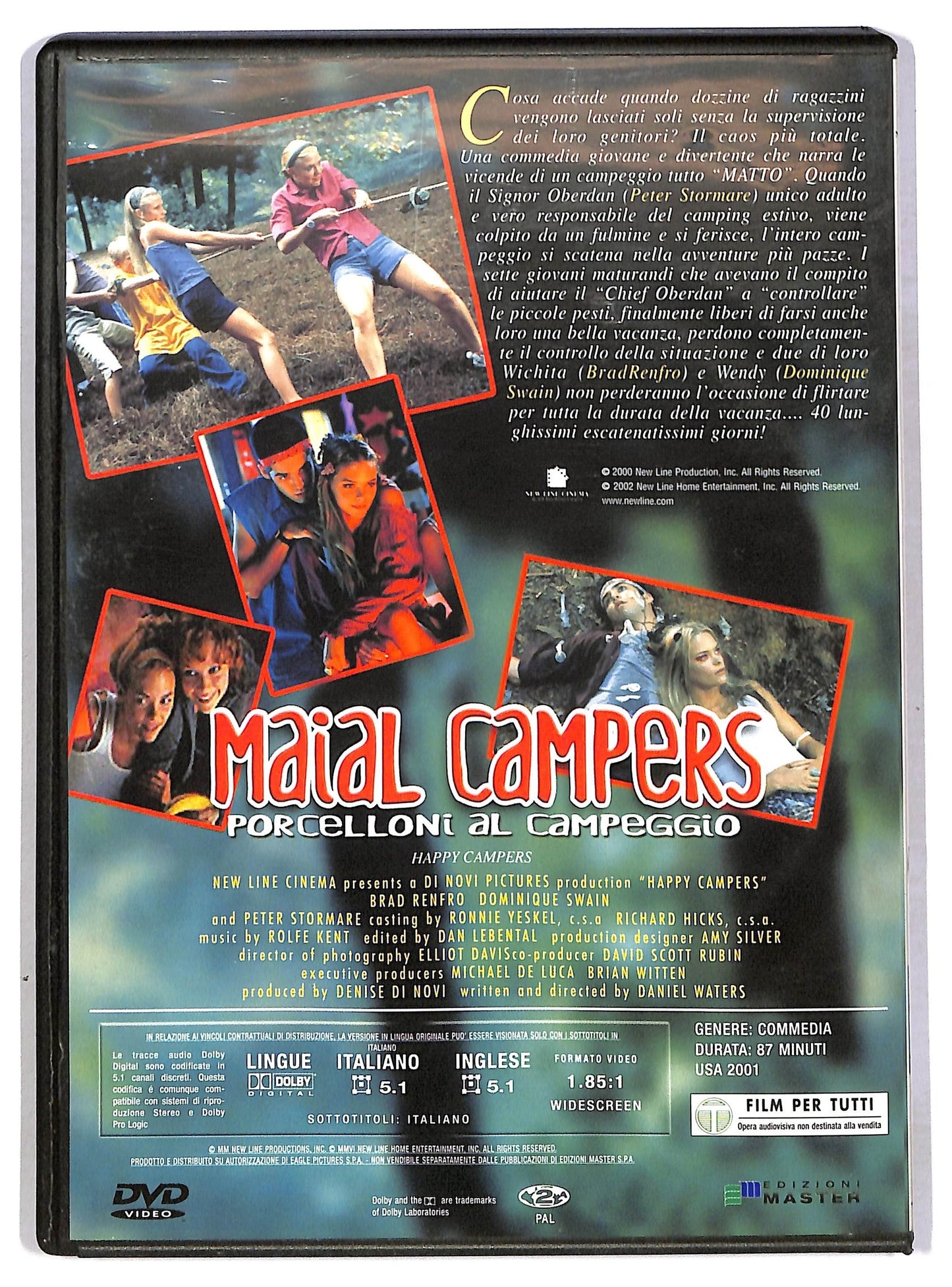 EBOND Maial Campers - Porcelloni al campeggio EDITORIALE DVD D791253