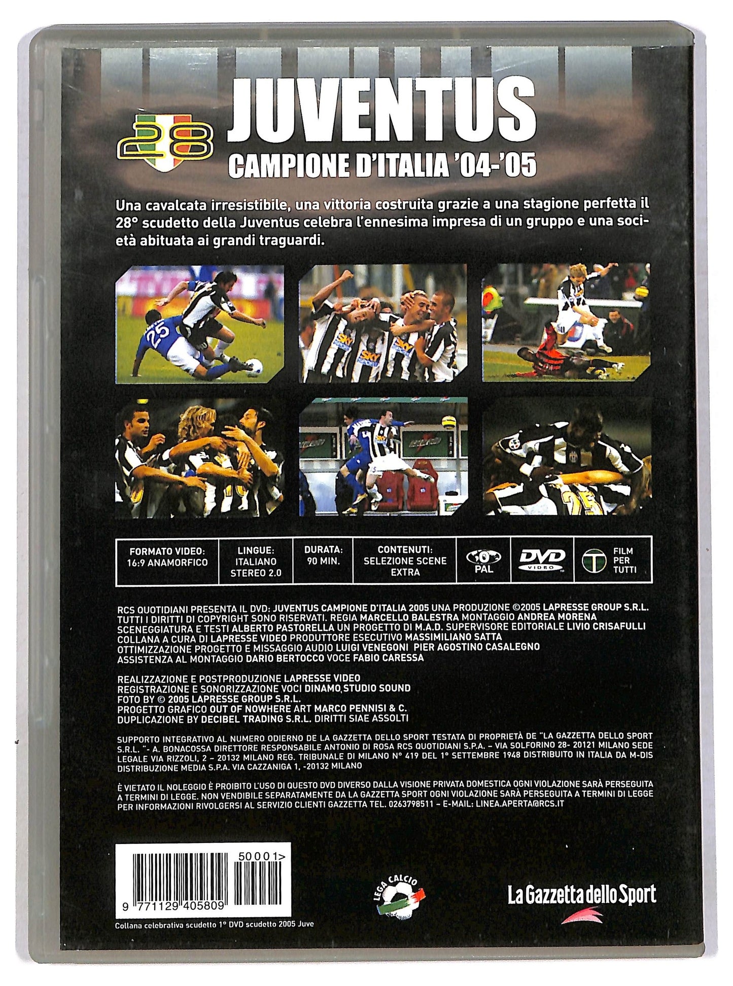 EBOND Campioni d'Italia 04 - 05 Campioni d'inverno vol.1 EDITORIALE DVD D791256