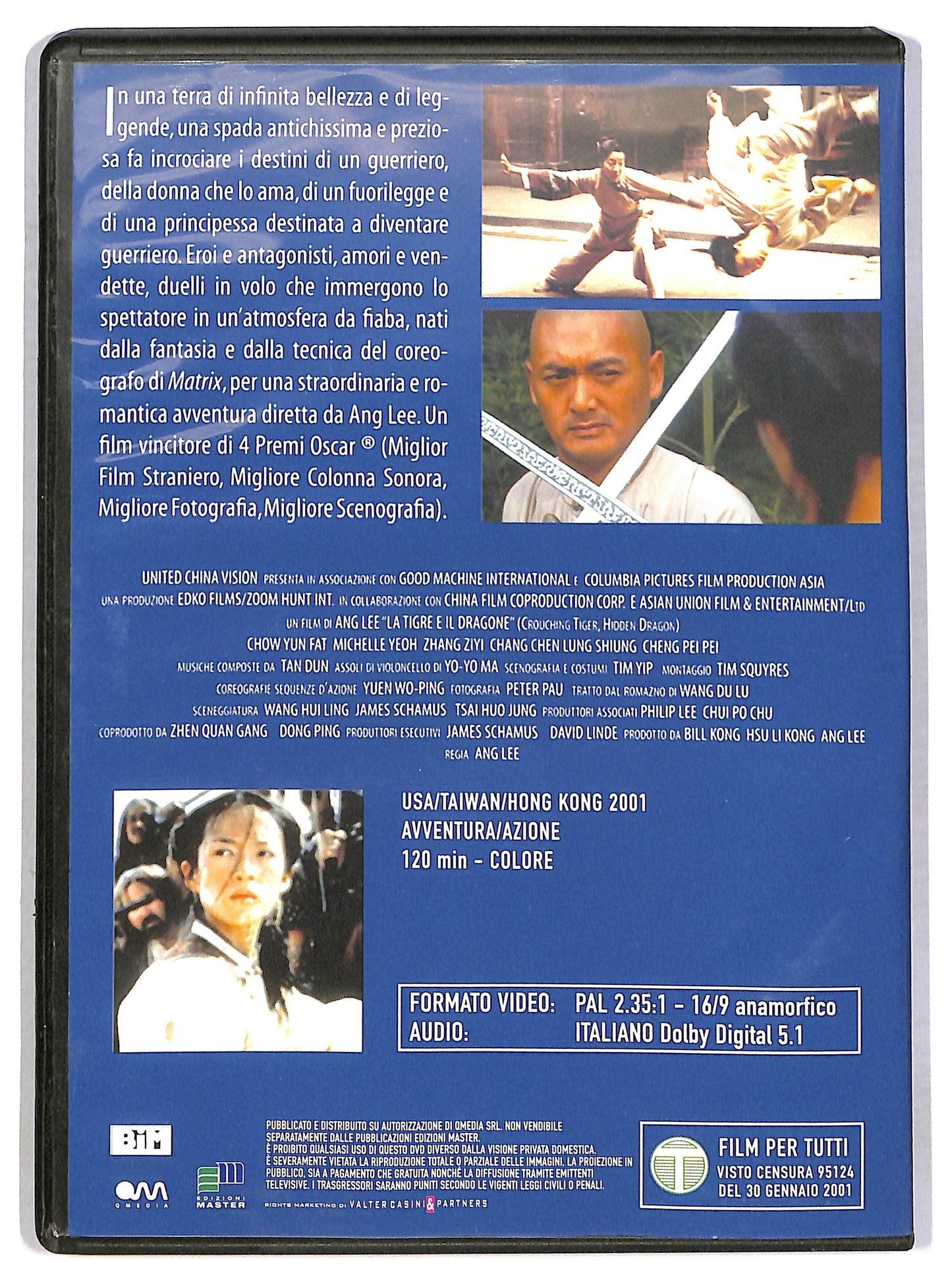 EBOND La tigre e il dragone EDITORIALE DVD D791306