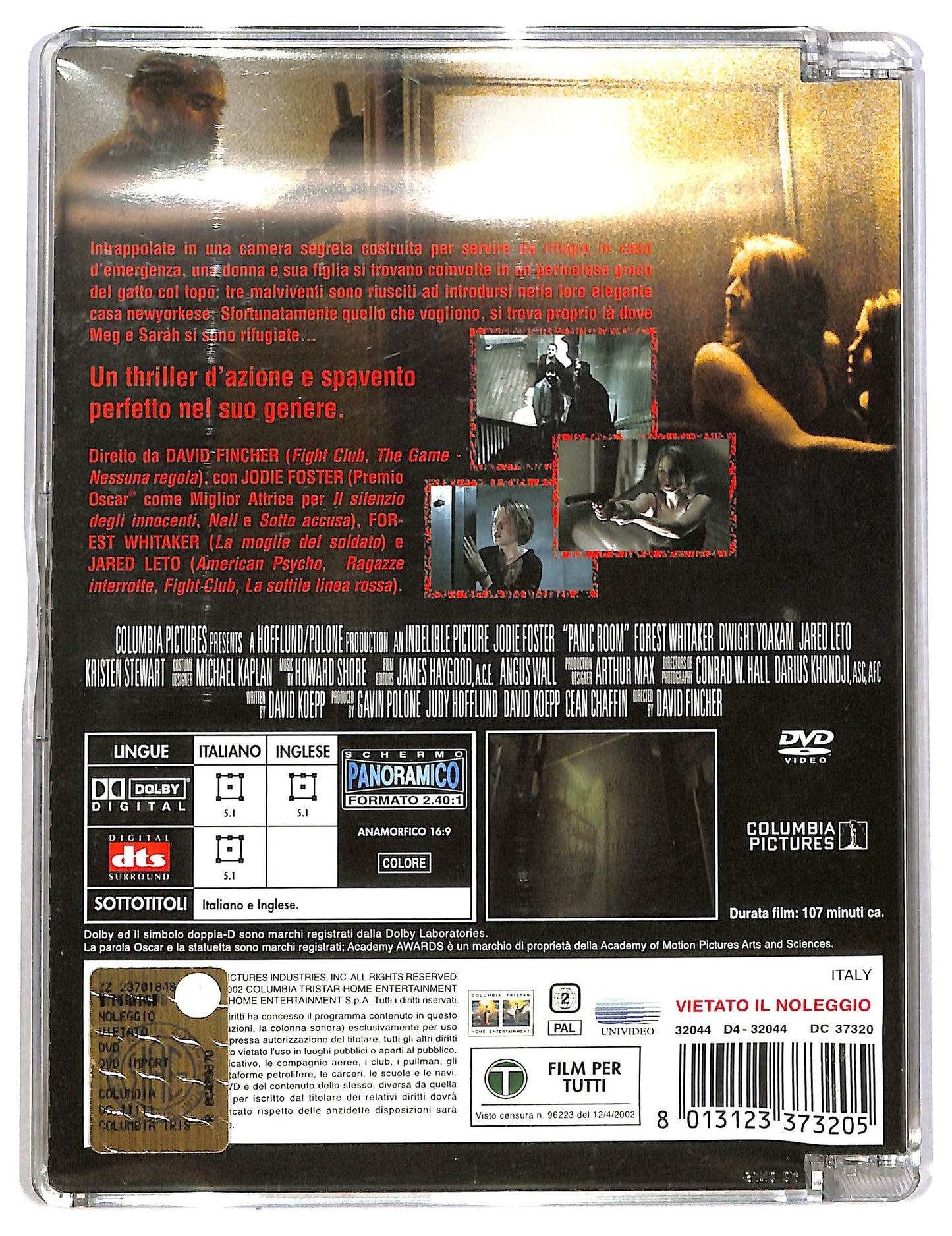 EBOND Panic Room SJB DVD D791313