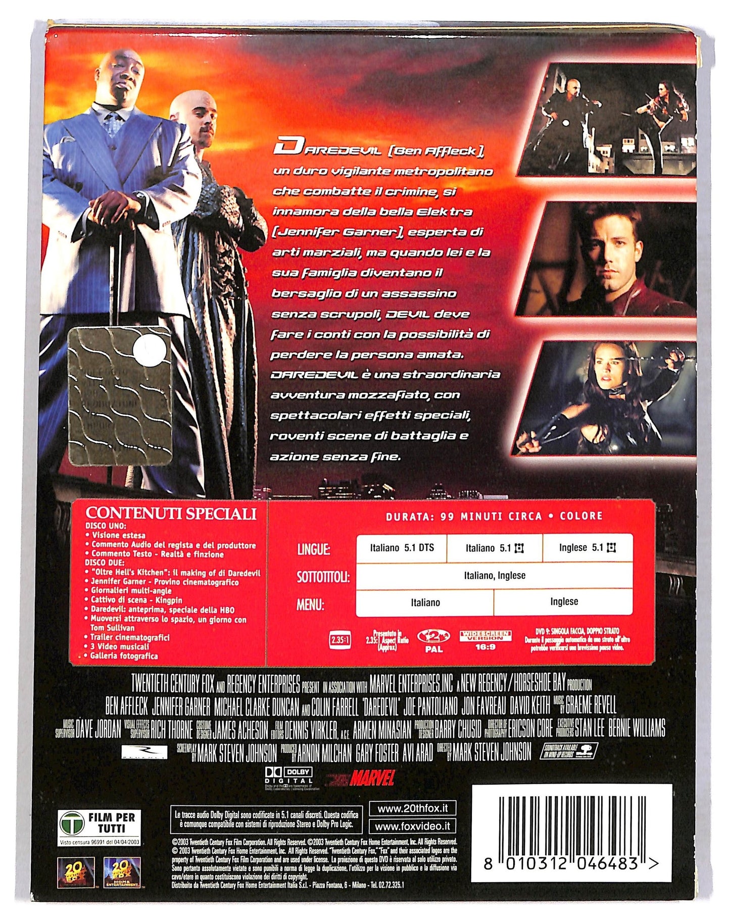 EBOND Daredevil DVD D791318