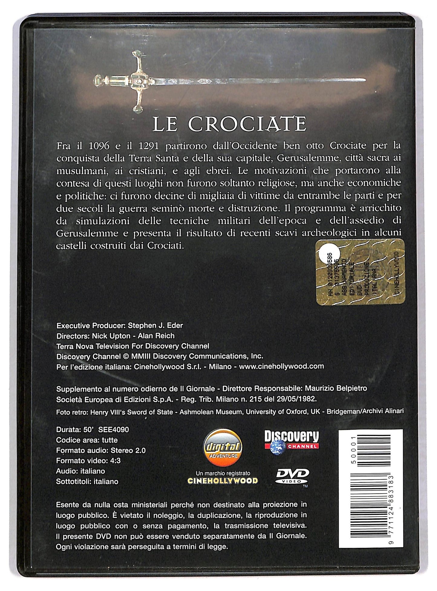EBOND Le Crociate DVD Editoriale D791319