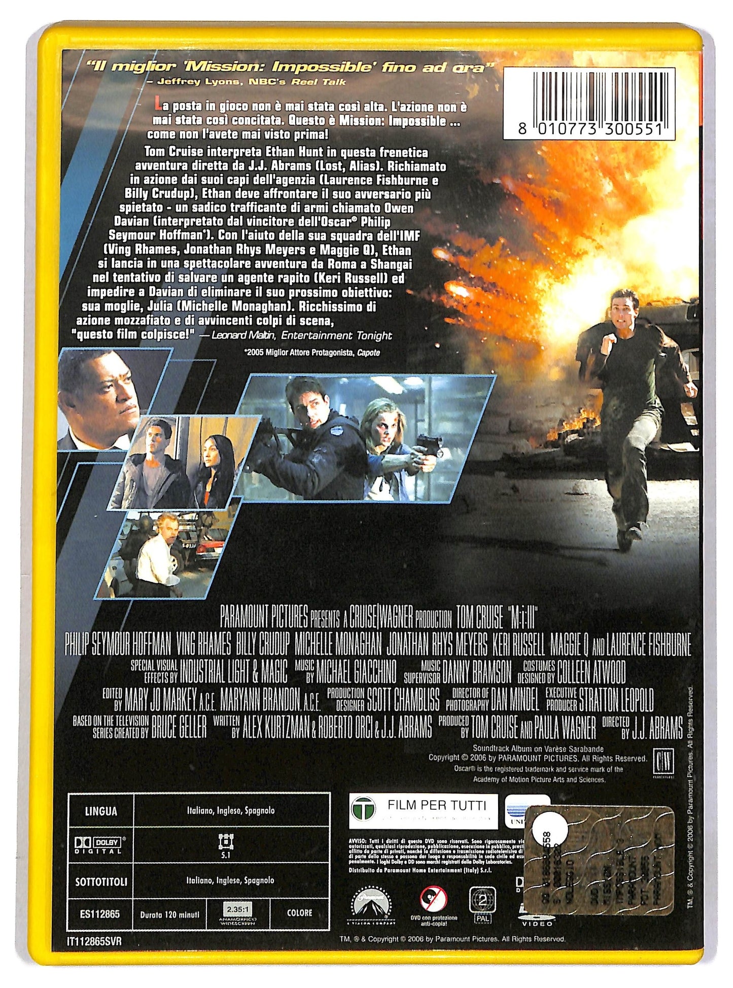 EBOND Mission: Impossible III Noleggio DVD D791335