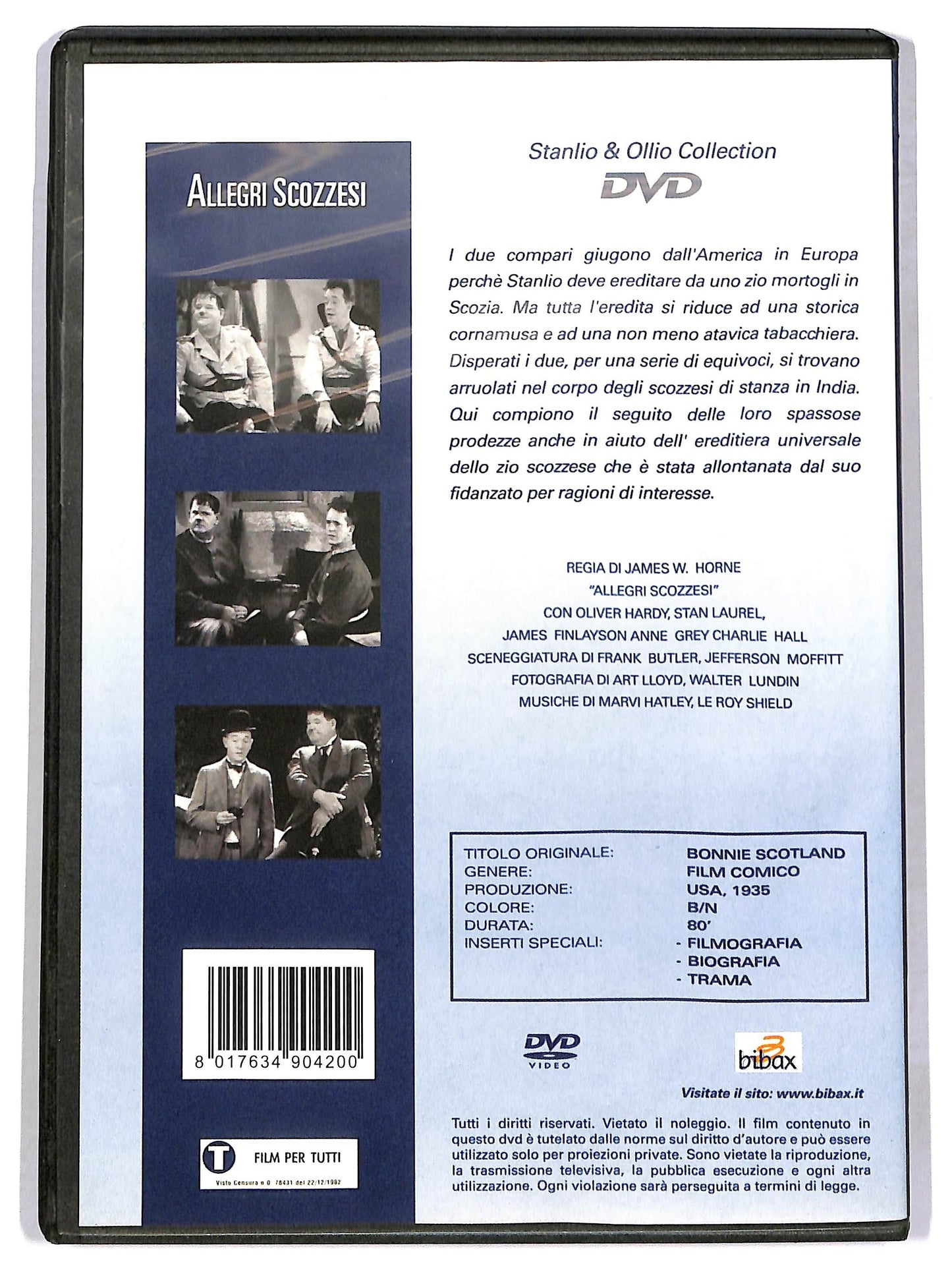EBOND Stanlio e Ollio - Allegri Scozzesi Volume 3 DVD D791349